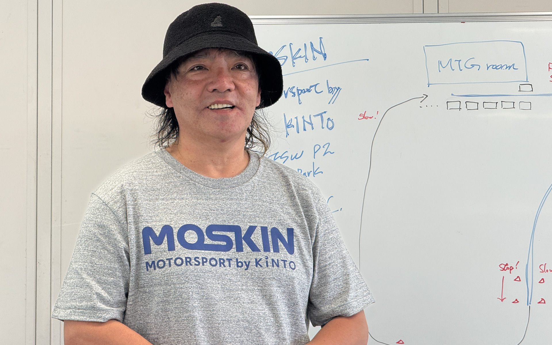 レーサー鹿島氏がインストラクターとして参加し、全体の進行を務めた