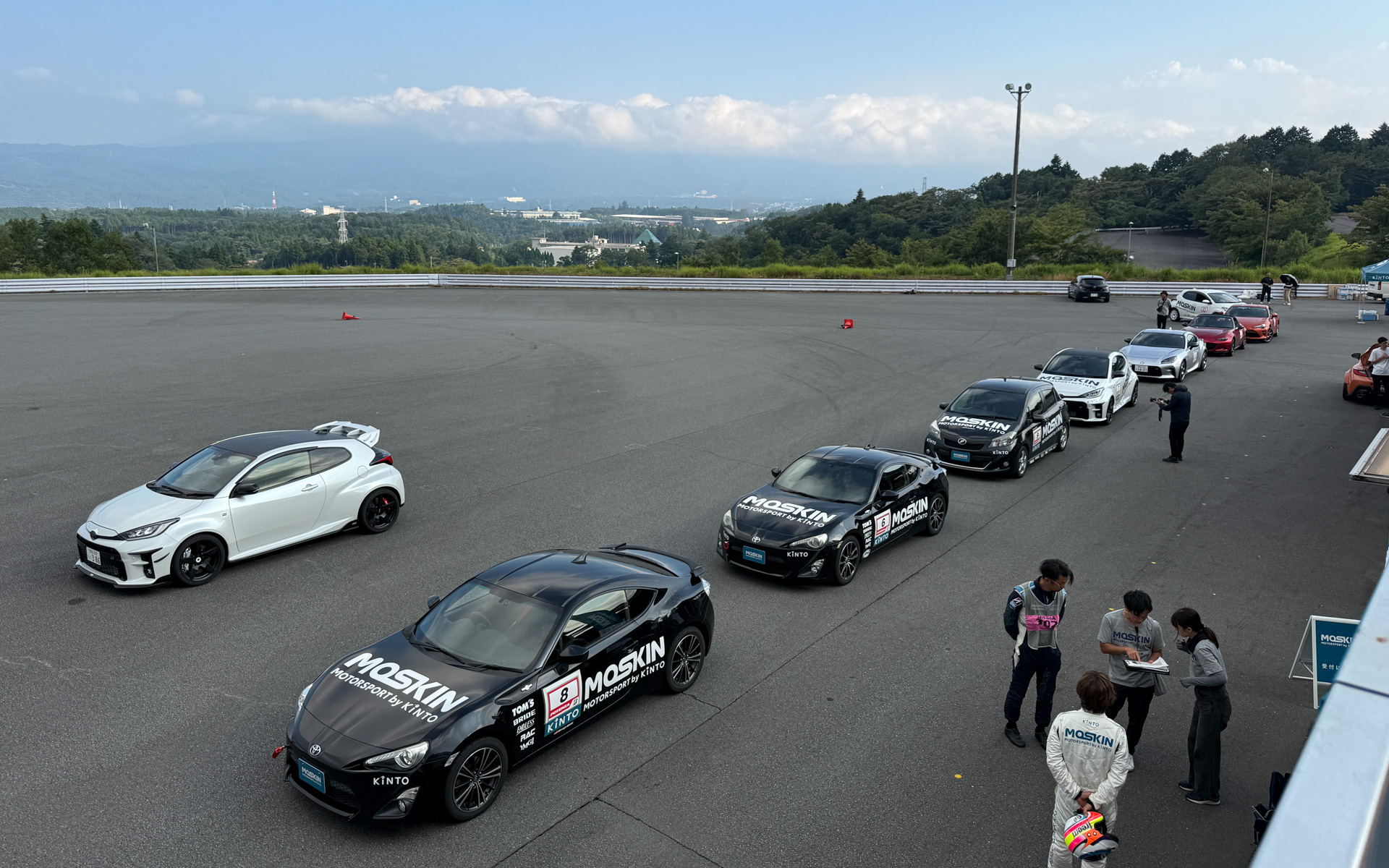 会場は富士スピードウェイにあるP2駐車場「CGパーク」