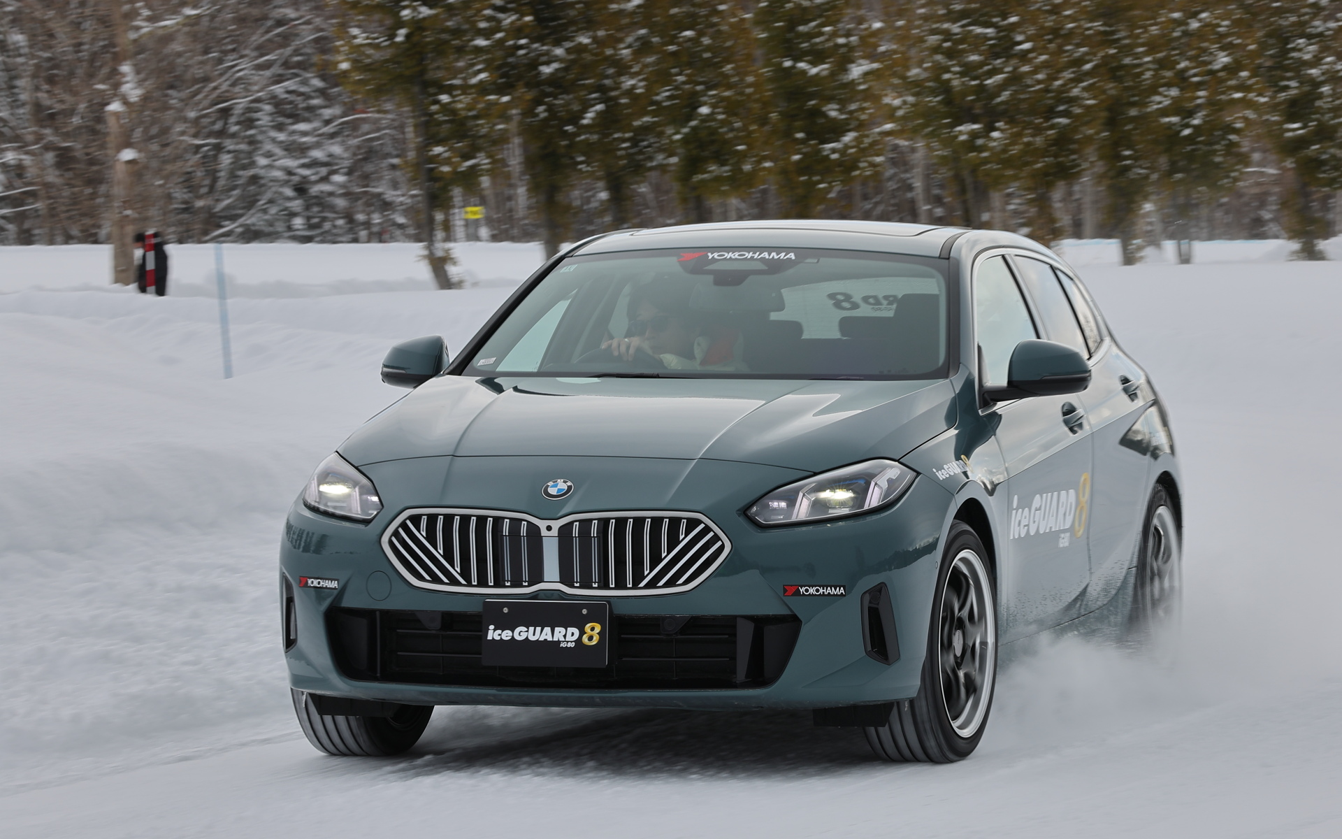 BMW「120」でもハンドリング性能を確認