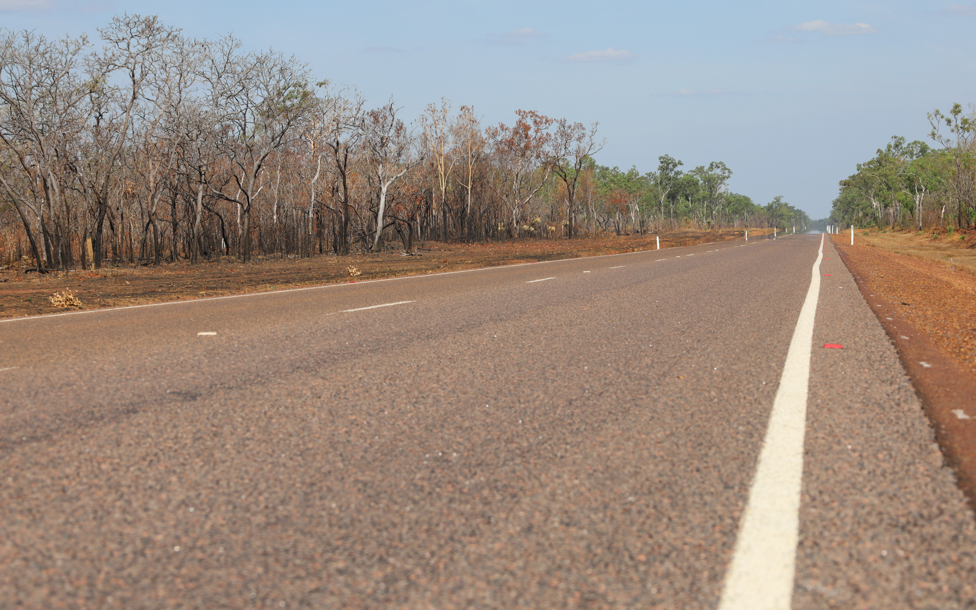オーストラリアの路面の一例