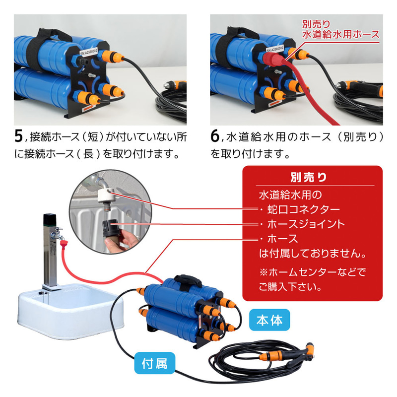 【1回のみ使用】サンコー 水シミZERO 洗車用純水器 サンコー、水道に取り付けるだけで純水になる純水器「水シミZERO」を