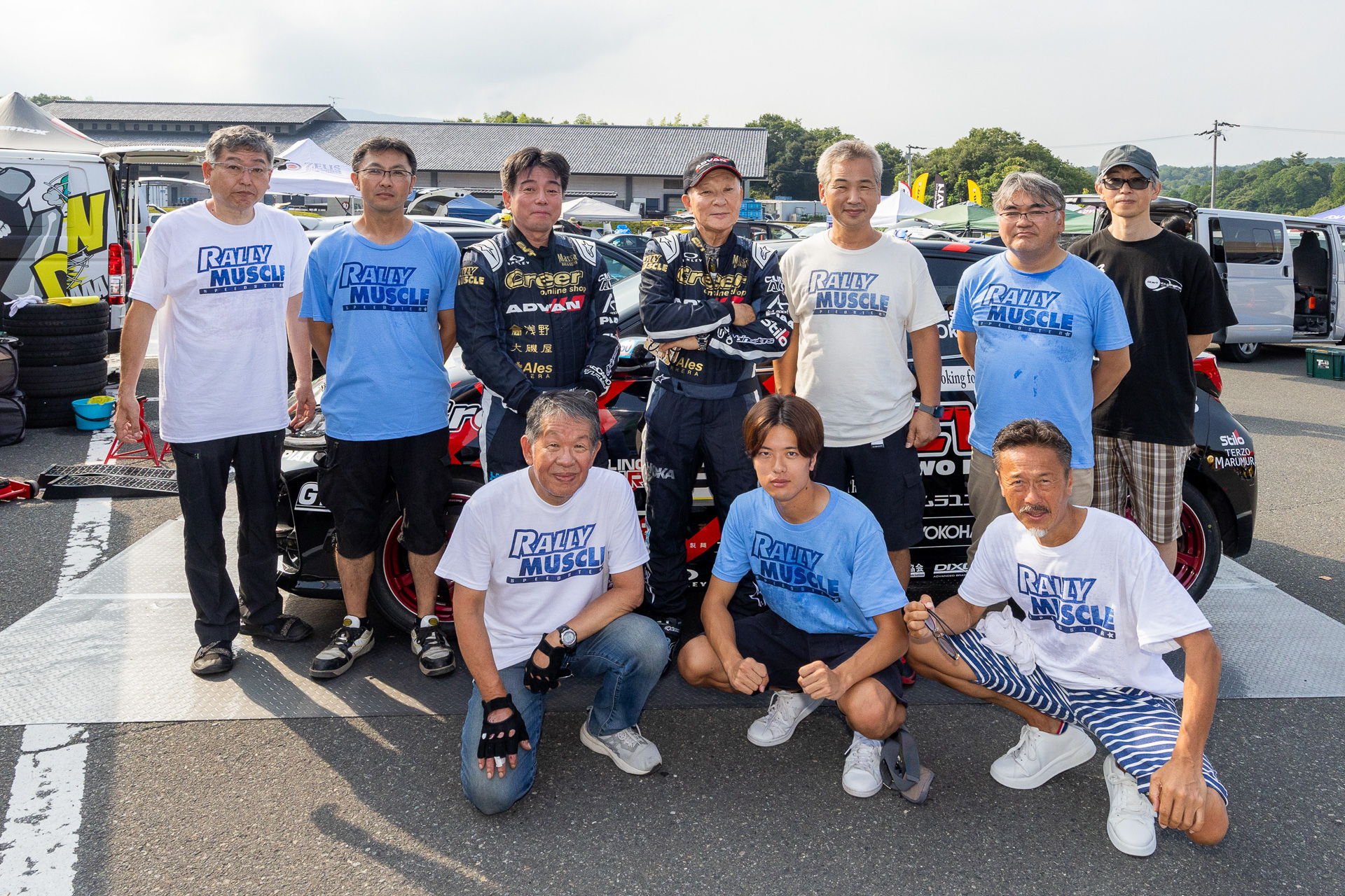 MUSCLE RALLYチームとともに