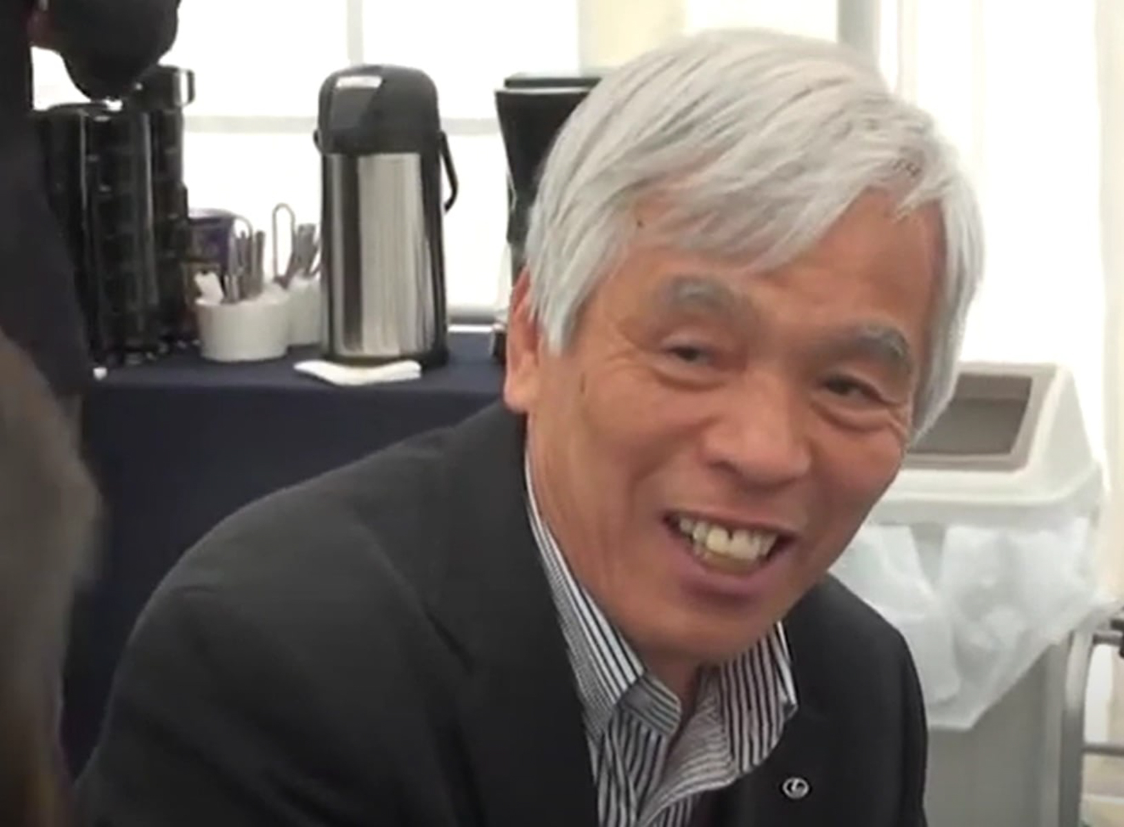 成瀬弘氏（レクサスLFAのメディア向け試乗会の時に撮影）