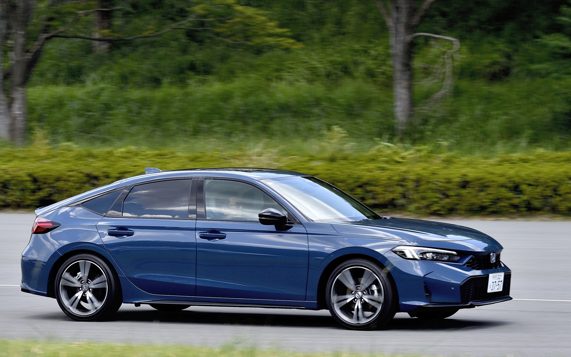 シビックe:HEVも比較試乗したが、やはり「S＋Shift」がないと物足りない。ホンダは今後「S＋Shift」をe:HEVモデルに広く展開していく意向とのこと