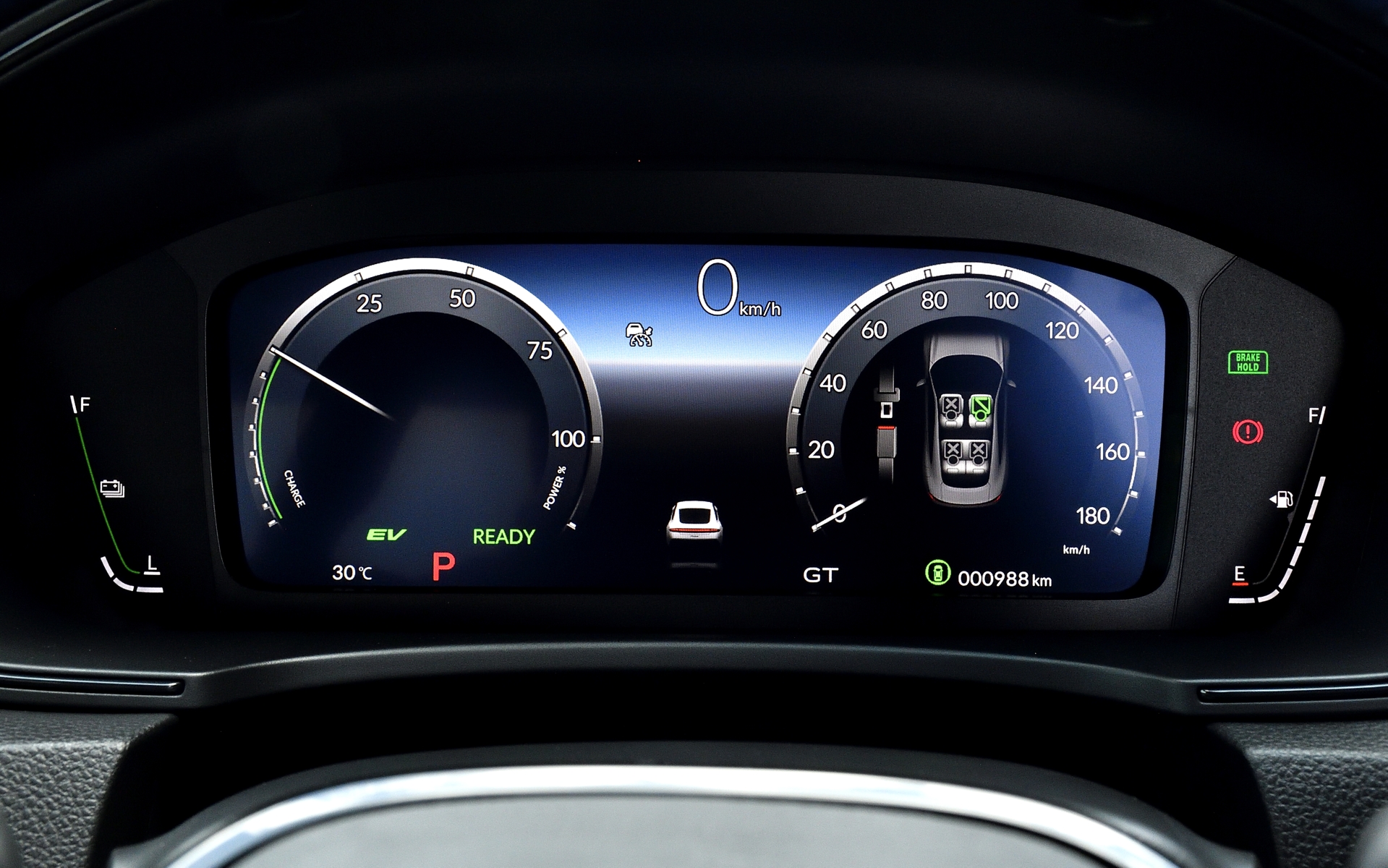 「Honda S＋Shift」OFF状態のGTモード