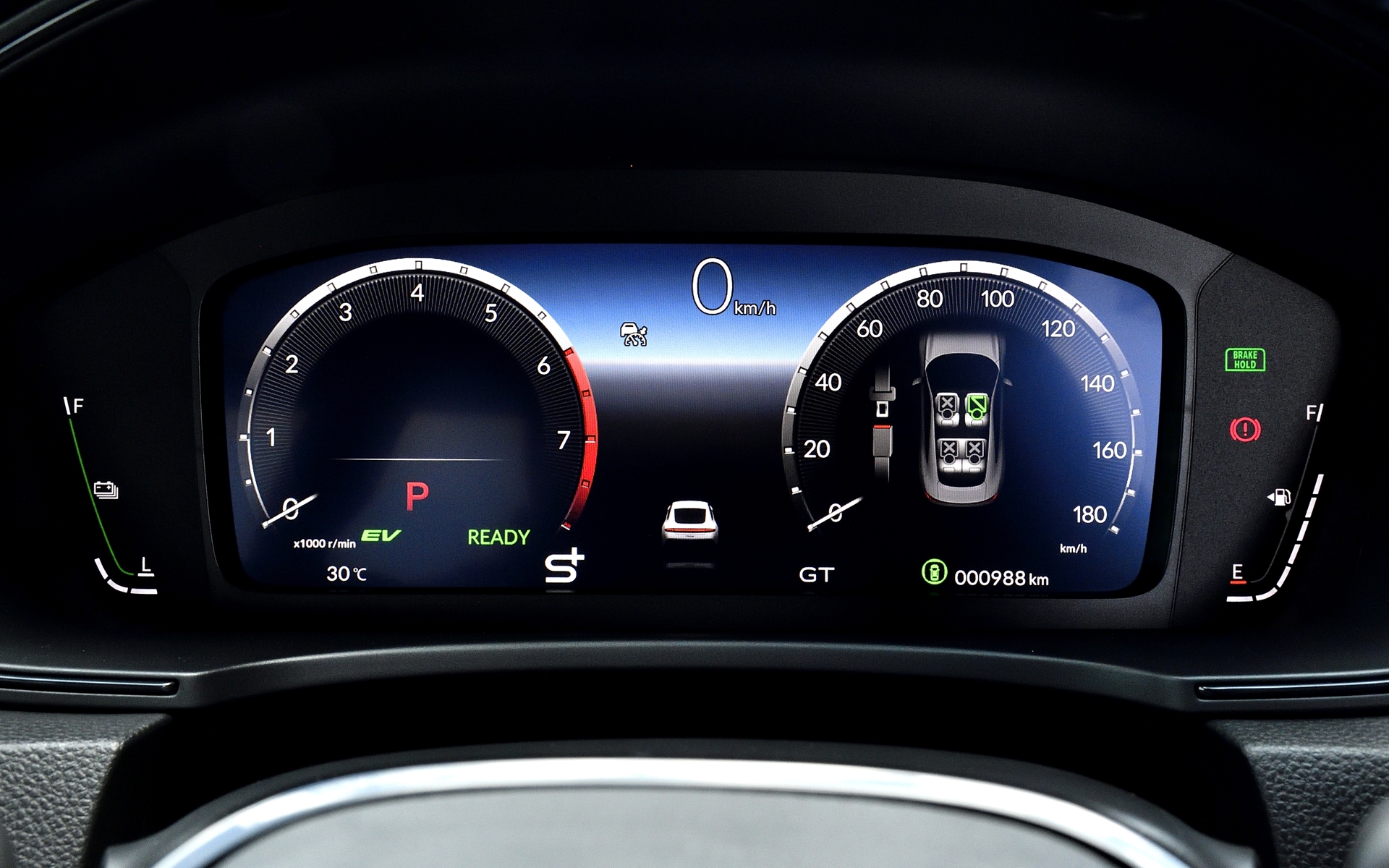 「Honda S＋Shift」ON状態のスGTモード