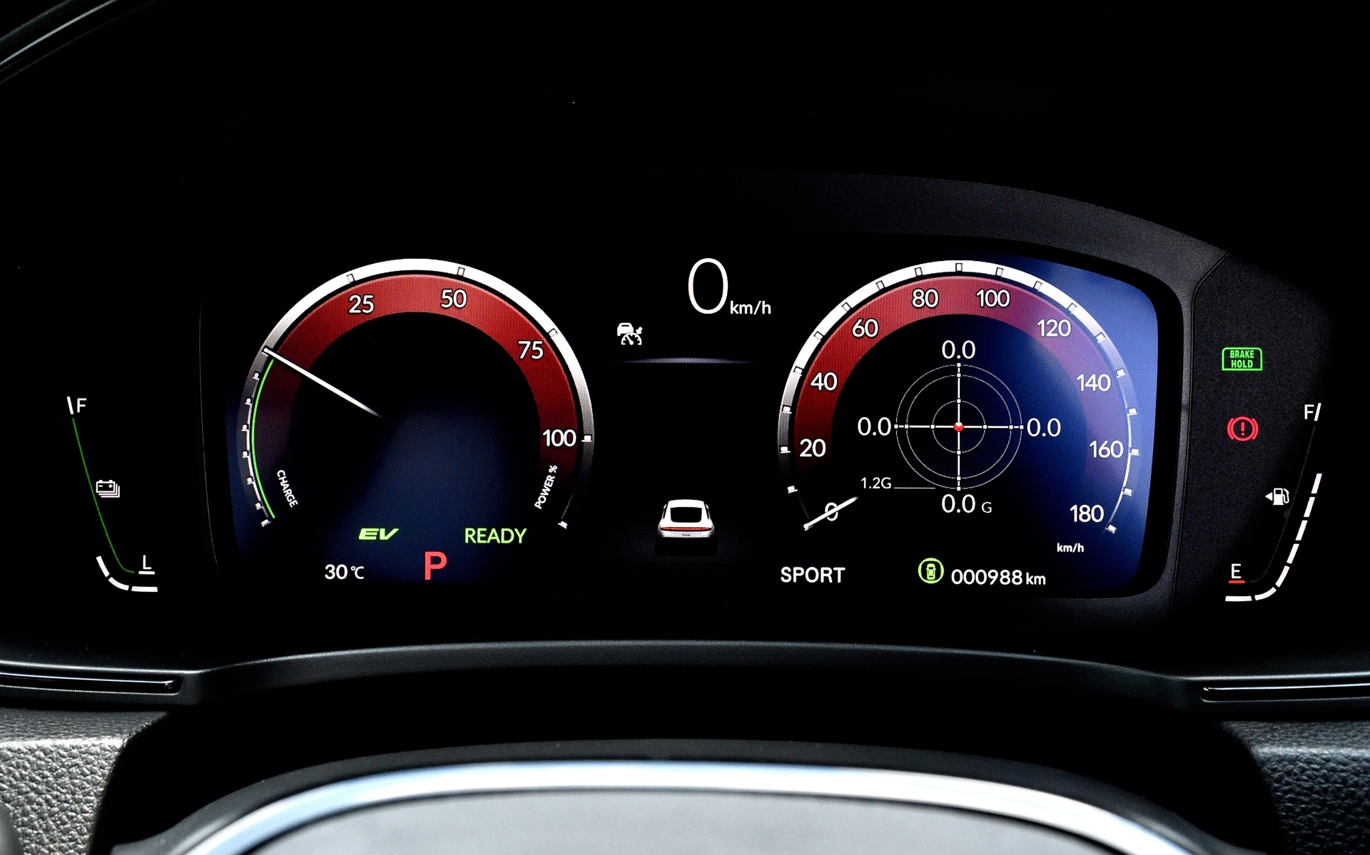 「Honda S＋Shift」OFF状態のスポーツモード