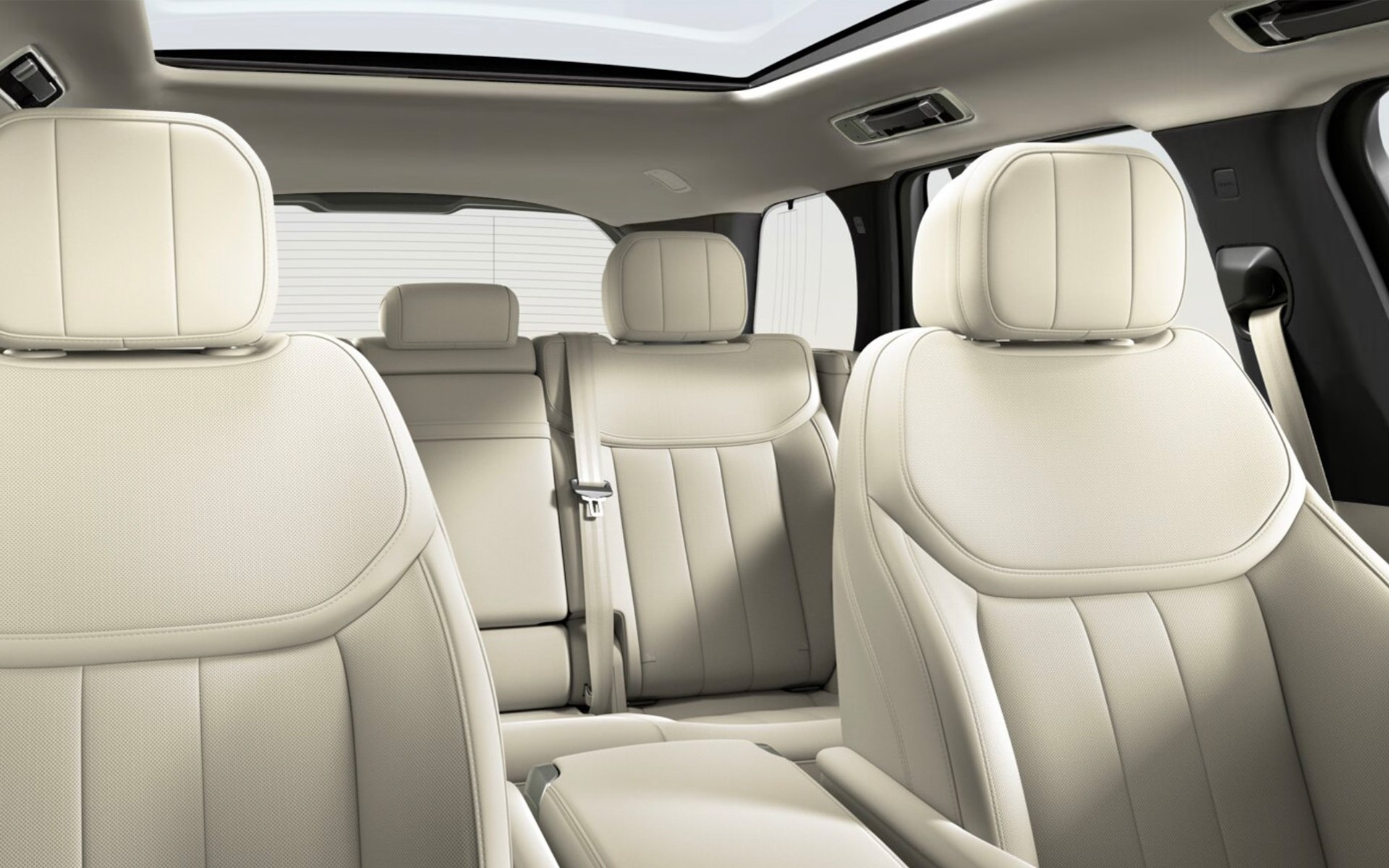 レンジローバー 55イヤーズエディション。ペルリーノ内装