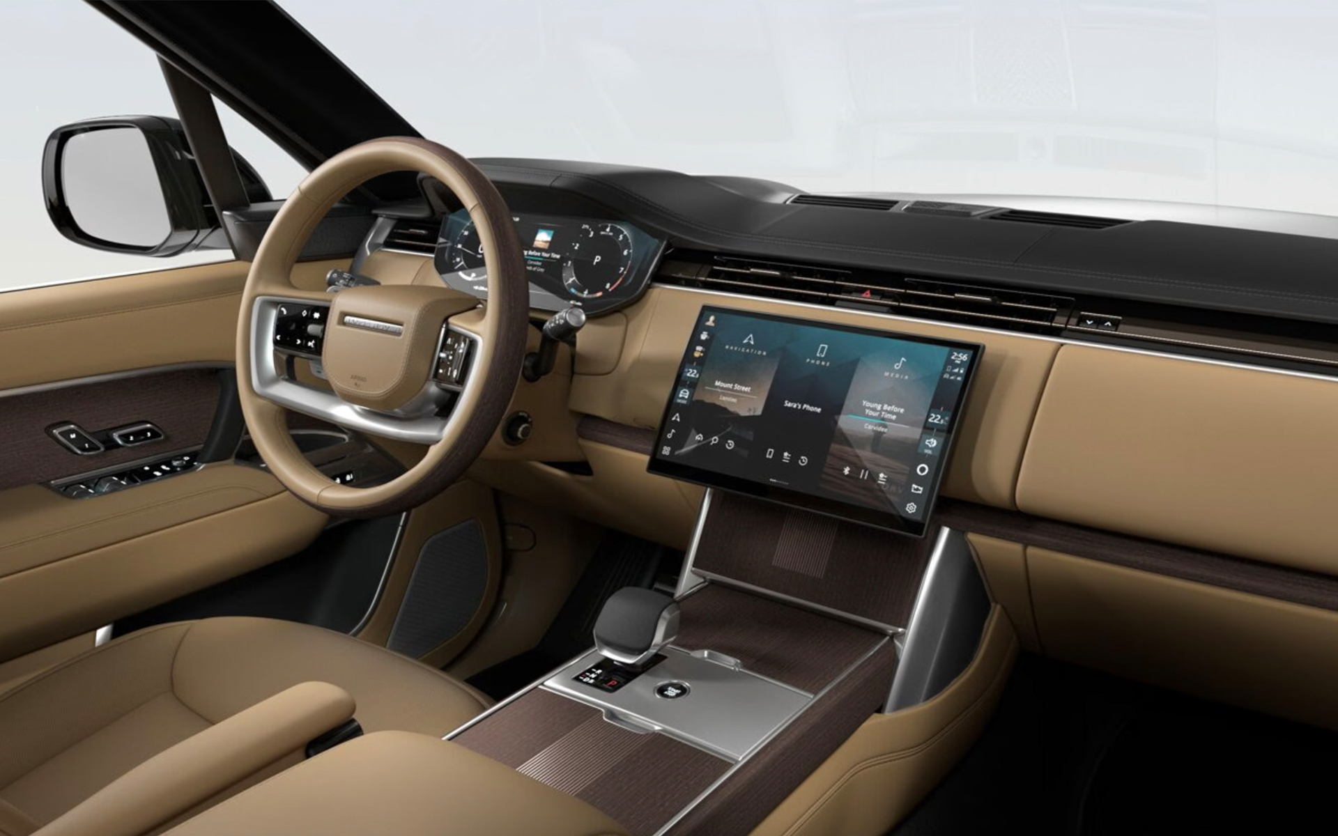 レンジローバー 55イヤーズエディション。キャラウェイ内装