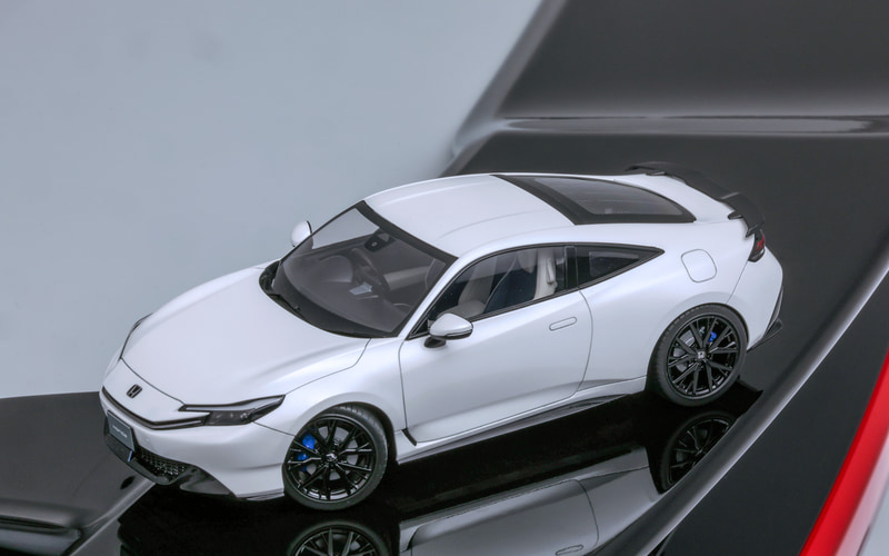 タミヤ「1/24 Hondaプレリュード（BF1）」で純正アクセサリー「テール