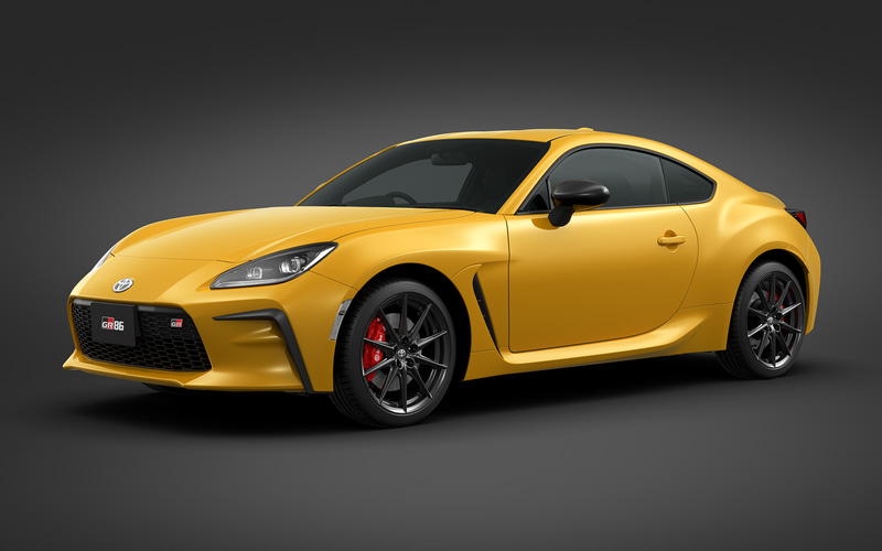 TOYOTA GAZOO Racing、300台限定の特別仕様車「GR86 RZ“Yellow Limited