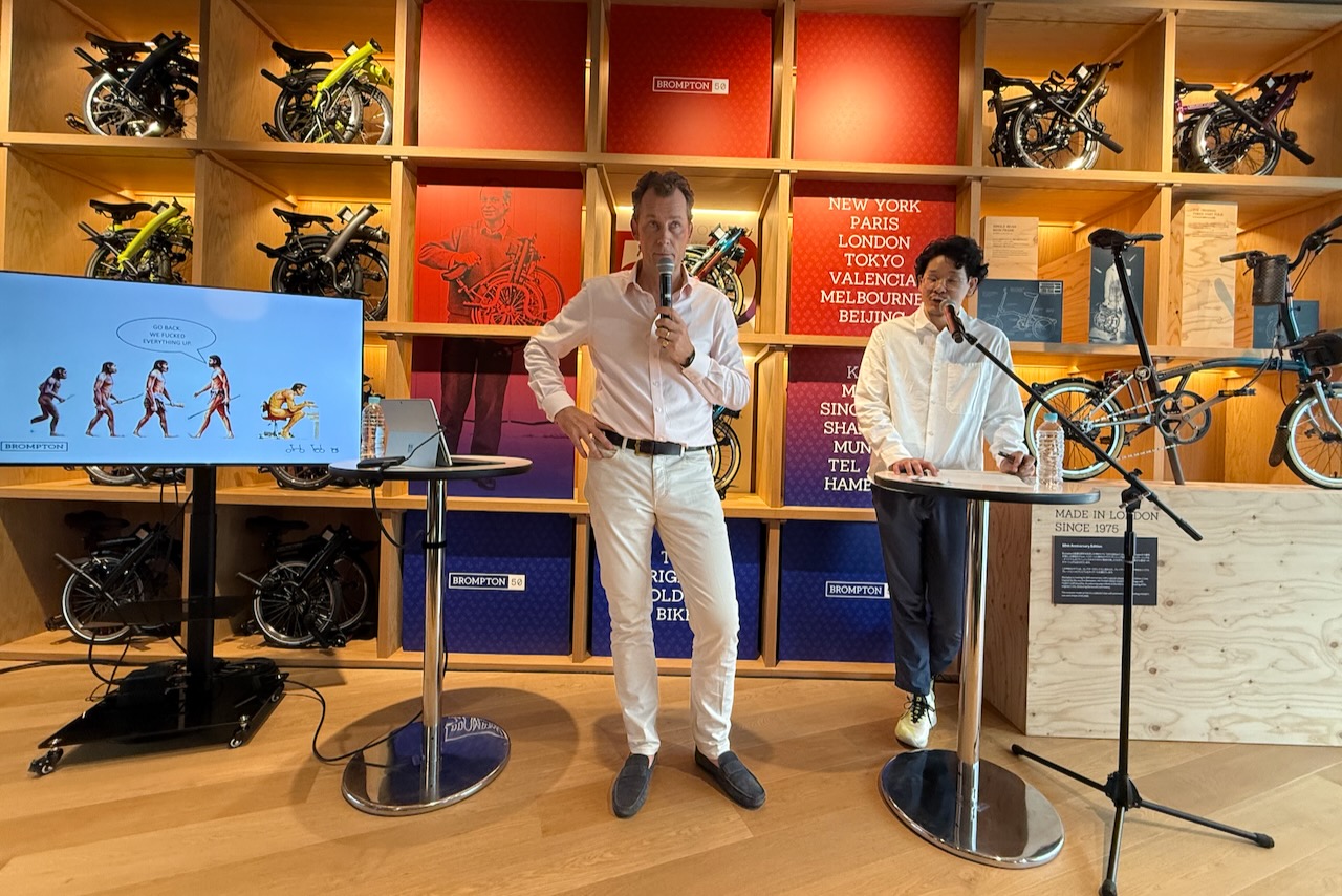 ブロンプトン誕生50周年記念イベントが開催された