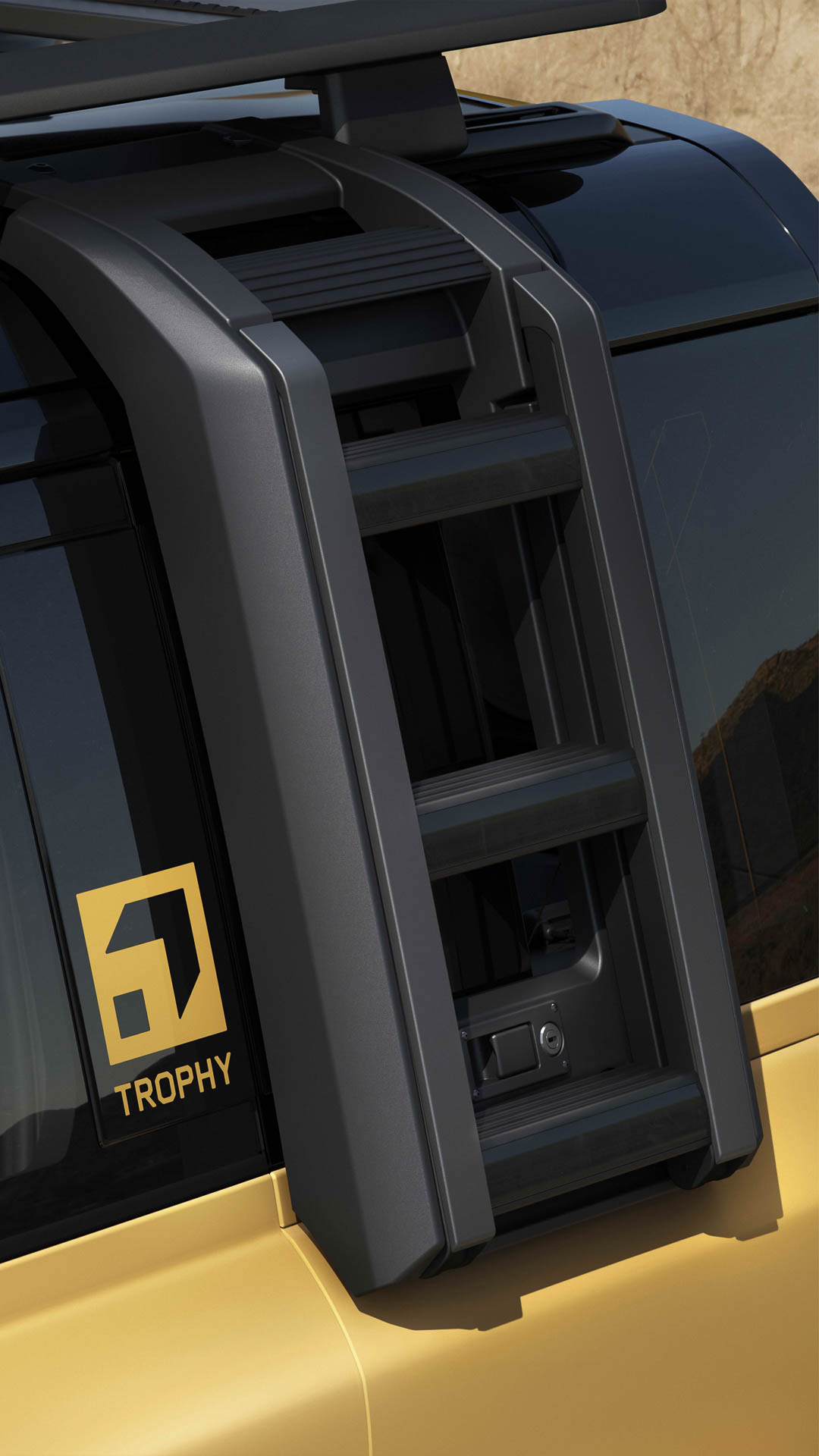 ディフェンダー トロフィーエディション CURATED FOR JAPAN（ディープサンドグローイエロー）