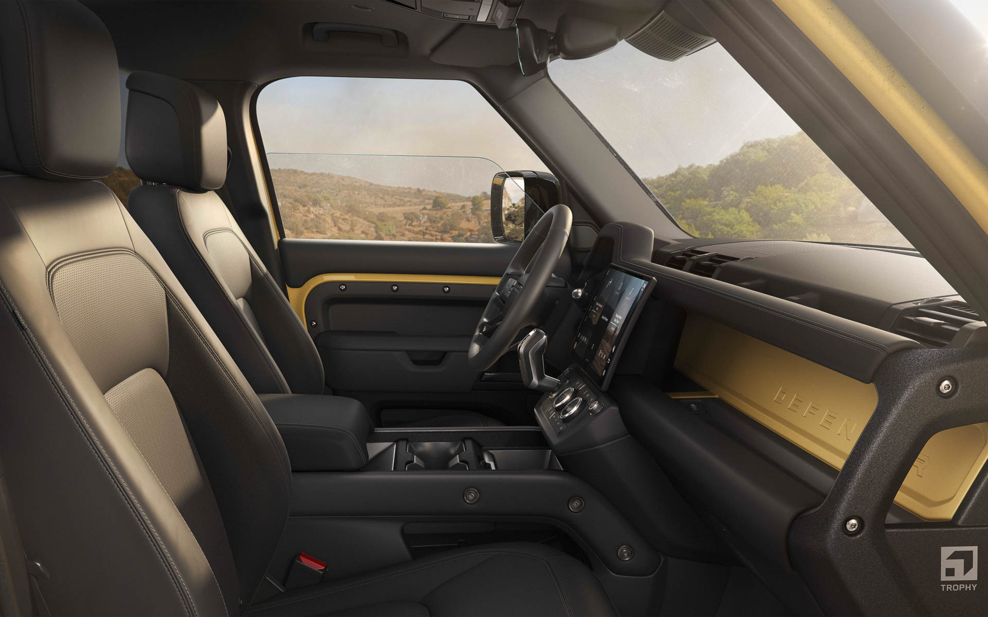 ディフェンダー トロフィーエディション CURATED FOR JAPAN（ディープサンドグローイエロー）