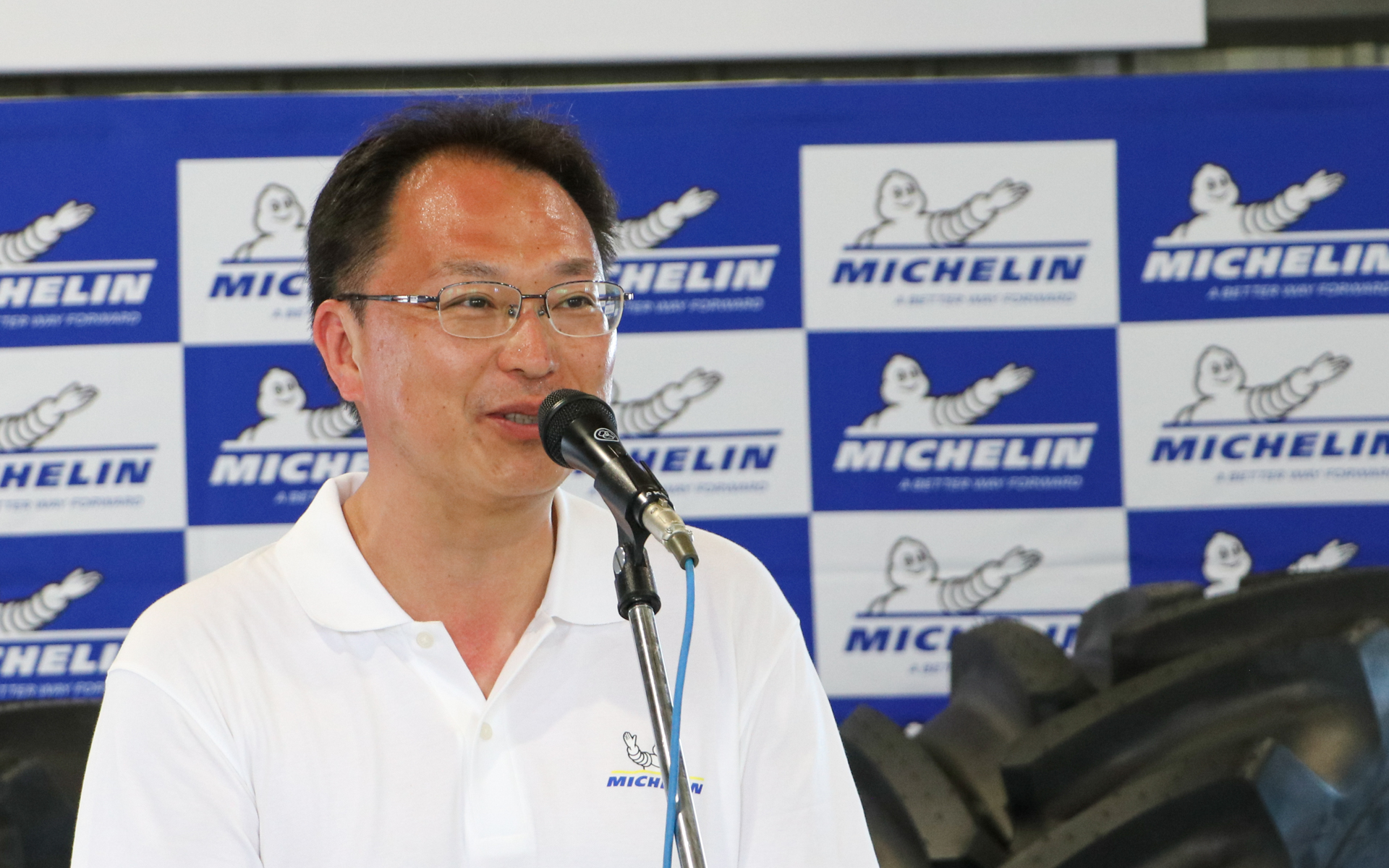 日本ミシュラン株式会社 マーケティング部 オフロードセグメント マネージャー 原田精二氏