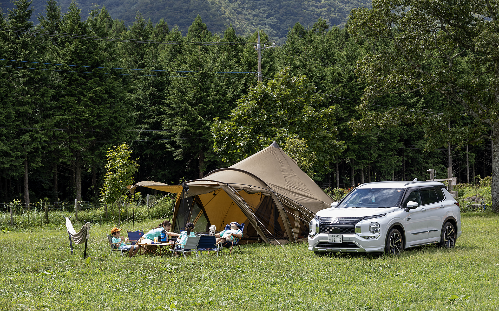 フリーサイトなのであえて人が少ないところを選ぶと、高原のキャンプ場らしい広々とした環境で過ごすことができる