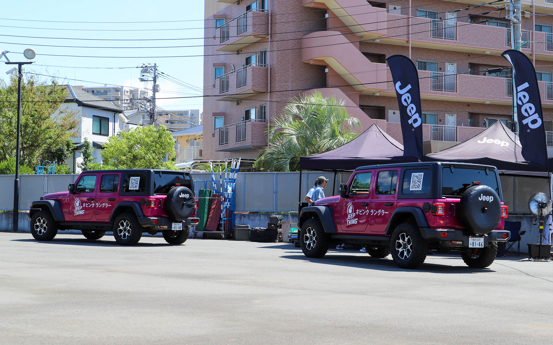 体験希望者が多く来場したため、11時開始の予定を早めて体験会が開始され、お昼休憩に入る12時までほぼノンストップで走り続けていた。体験者の中には、驚きから思わず手で顔をおおってしまう人も
