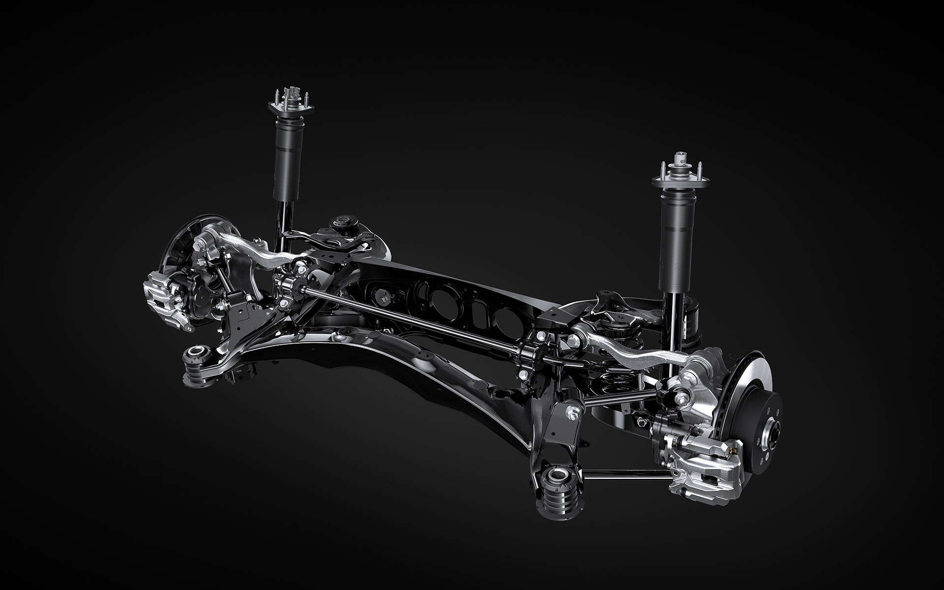 IS（プロトタイプ）リアサスペンション