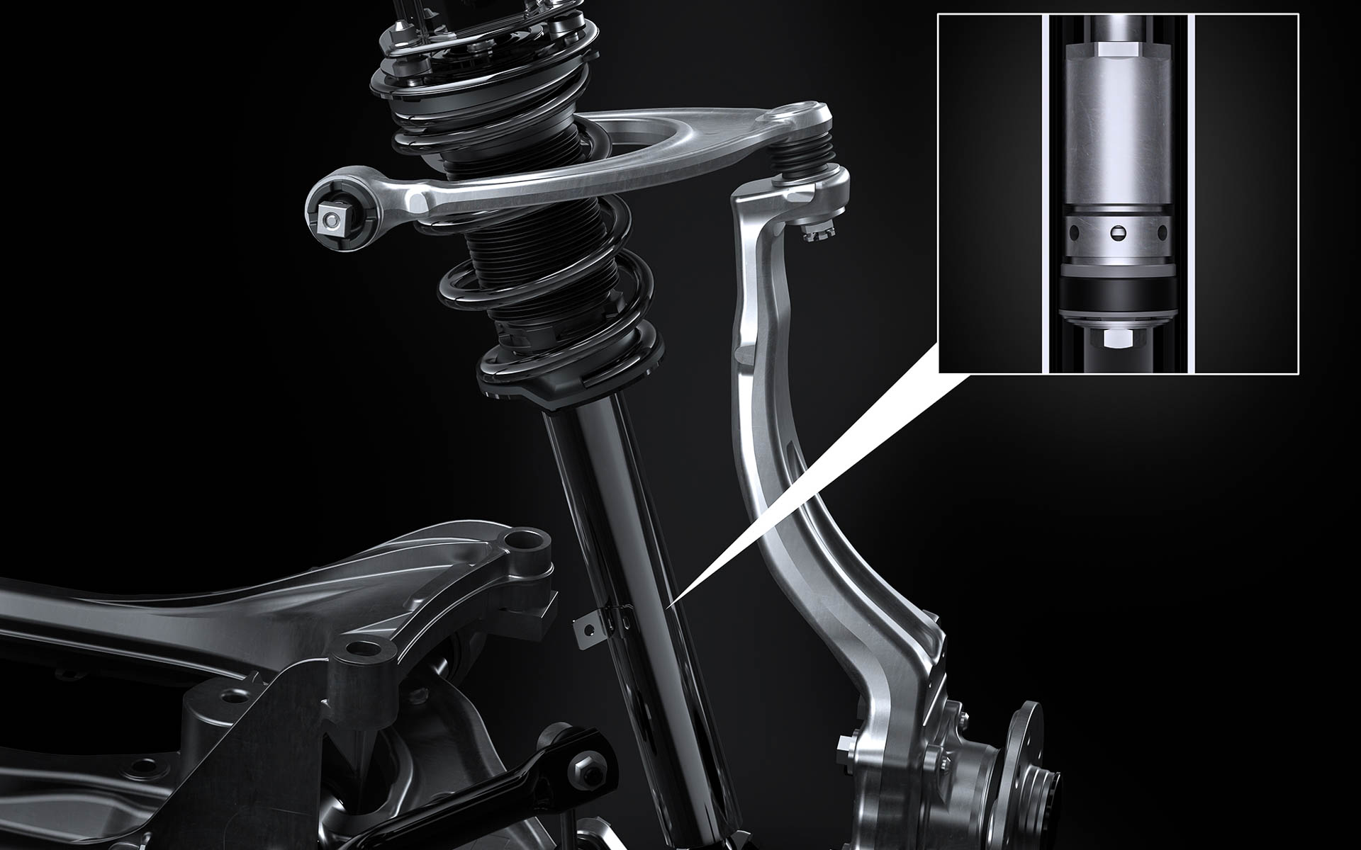 IS（プロトタイプ）スウィングバルブショックアブソーバー