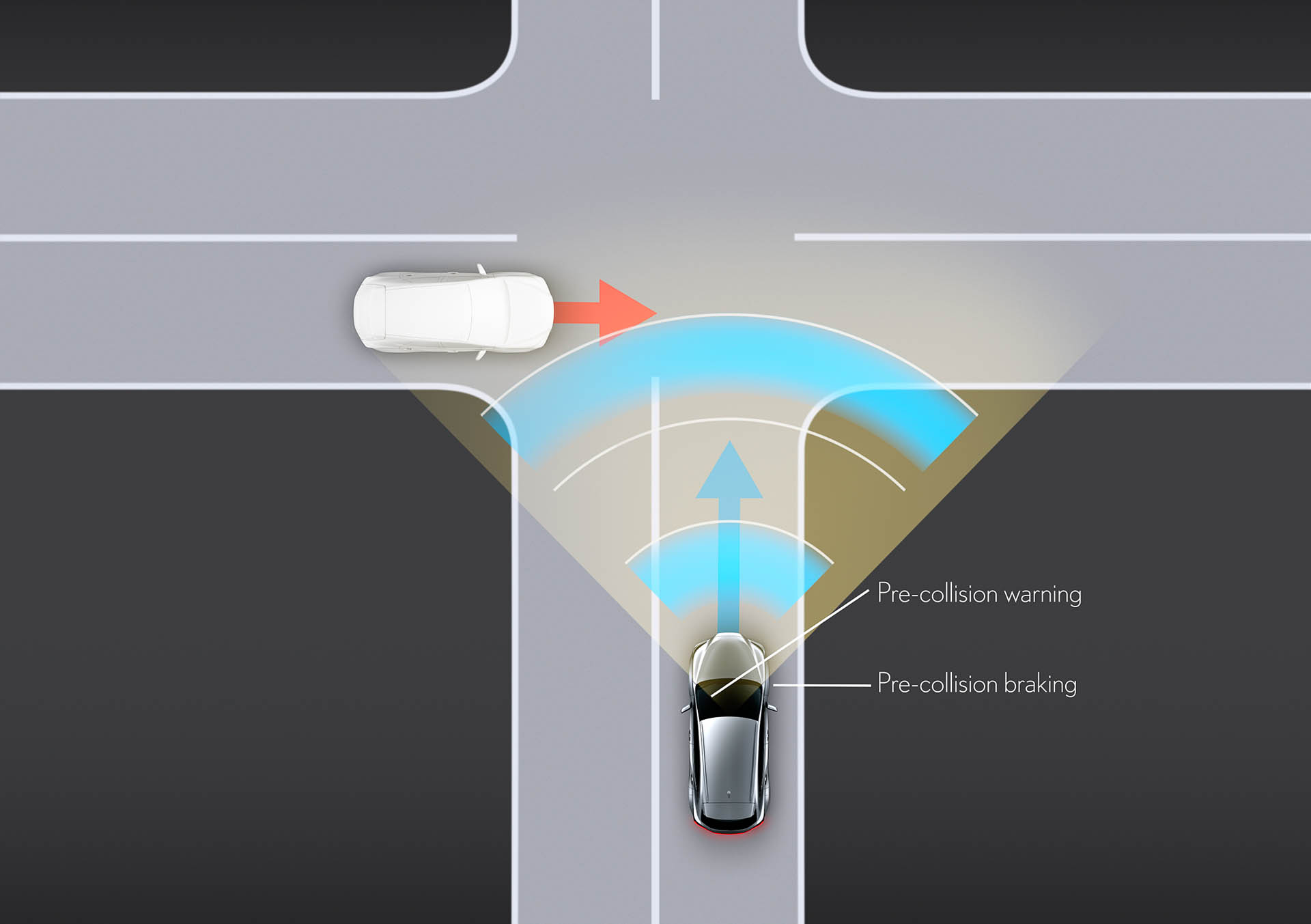 IS（プロトタイプ） Lexus Safety System＋のイメージ
