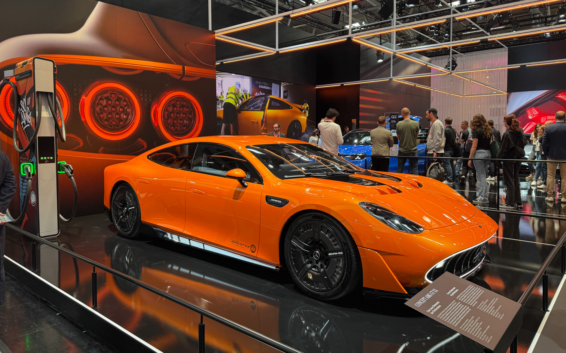 2026年量産開始予定の革新的なドライブトレイン技術を搭載する「コンセプトAMG GT XX」