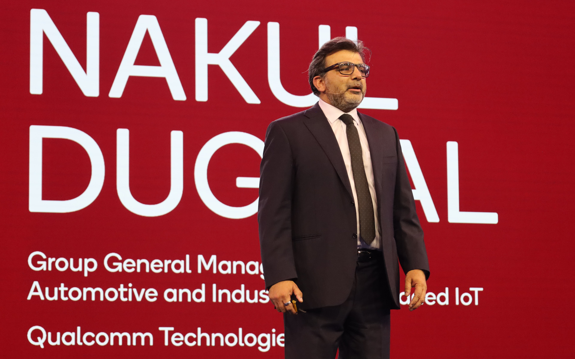 クアルコムのGroup General Manager, Automotive and Industrial & Embedded IoTのNakul Duggal氏