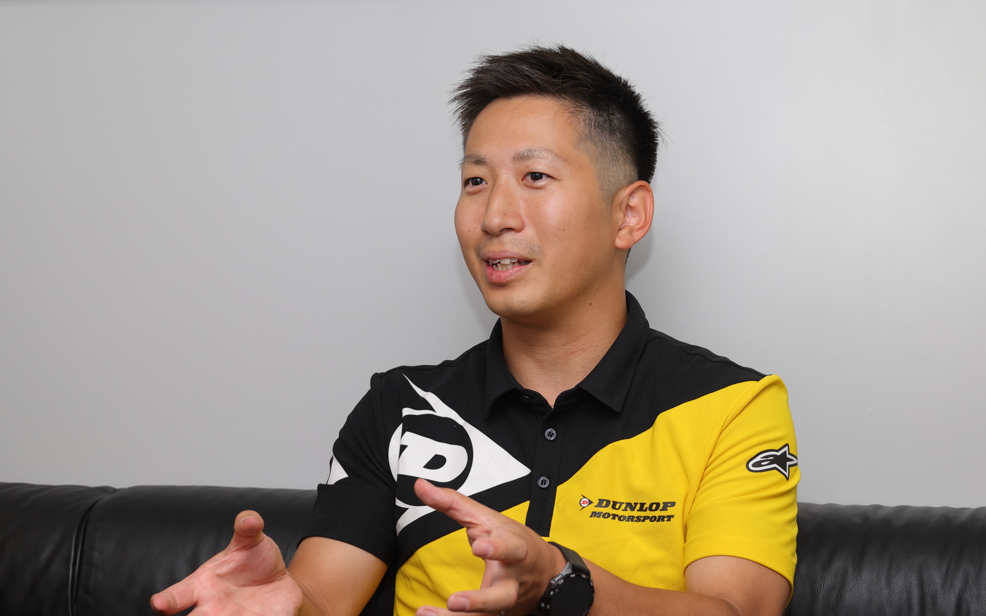 住友ゴム工業株式会社 モータースポーツ部 開発担当 佐藤洋平氏