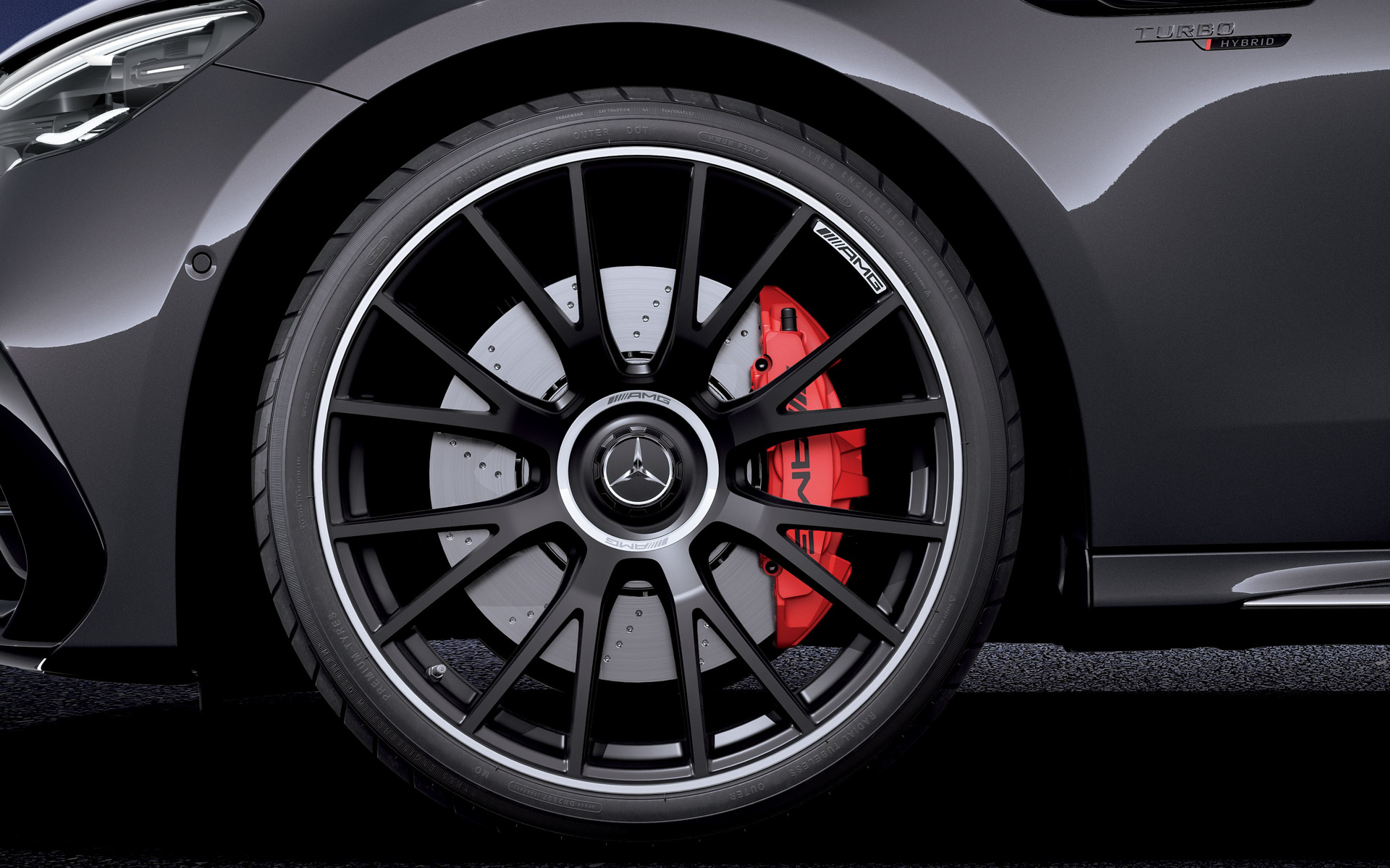 21インチAMGアルミホイール＜鍛造＞（外装色：グラファイトグレー（メタリック）選択時）