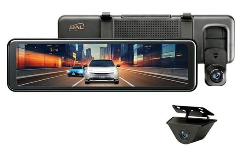 大橋産業（BAL）のミラー型ドライブレコーダーがAmazonタイムセールでお買い得だ