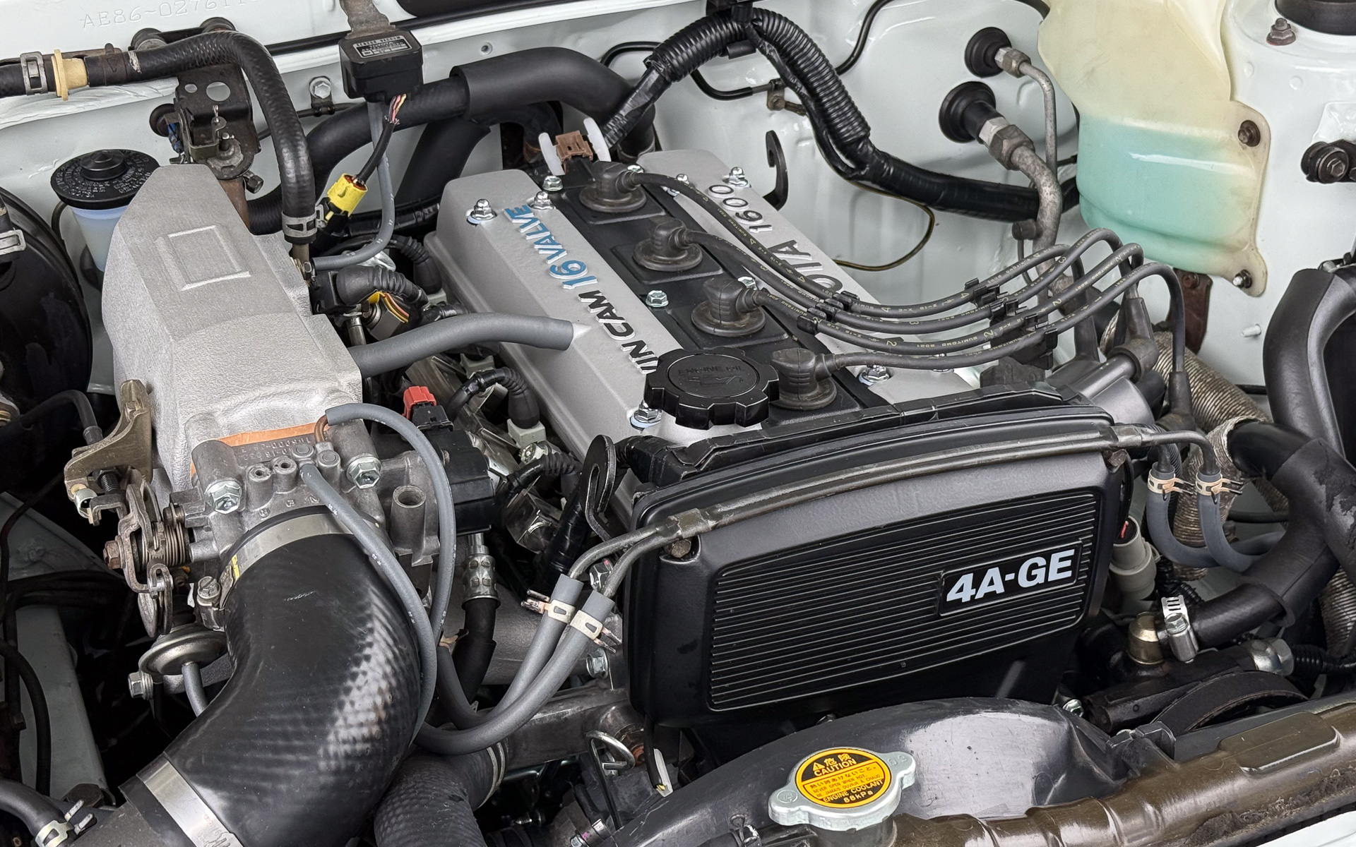 GRヘリテージパーツとして復刻された4A-GE型エンジン部品