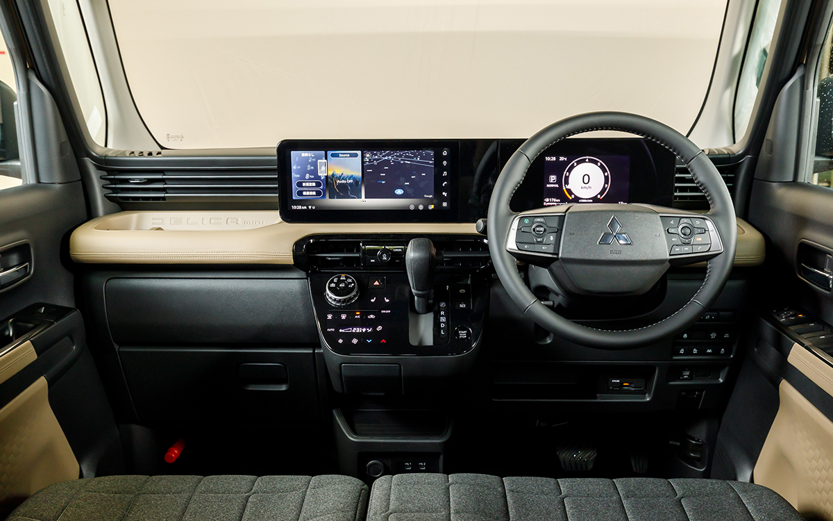 新型デリカミニのインテリア