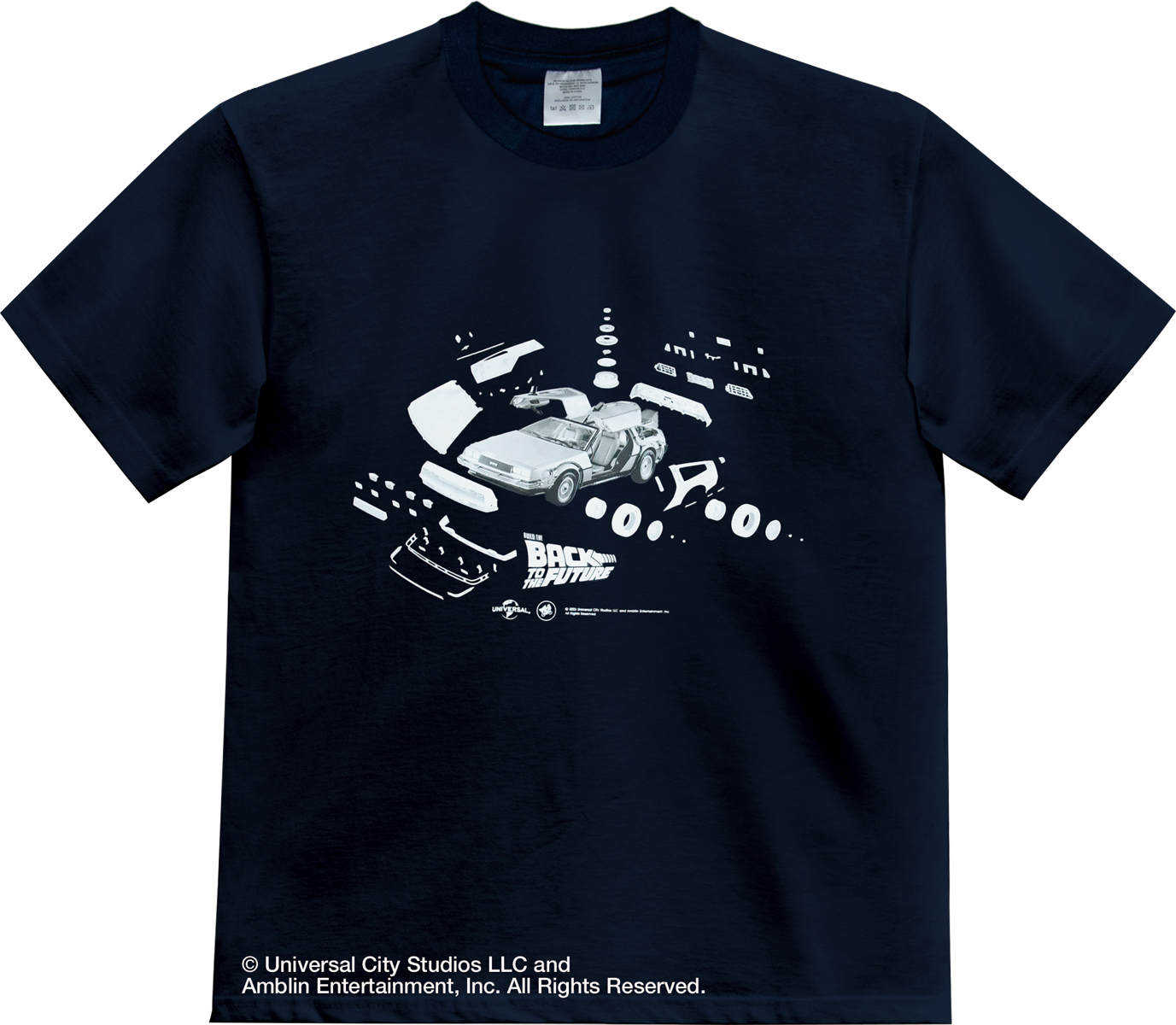 第5回に同梱。パーツディスプレイのデザインが特徴的なオリジナルTシャツ（メンズLサイズのみ）