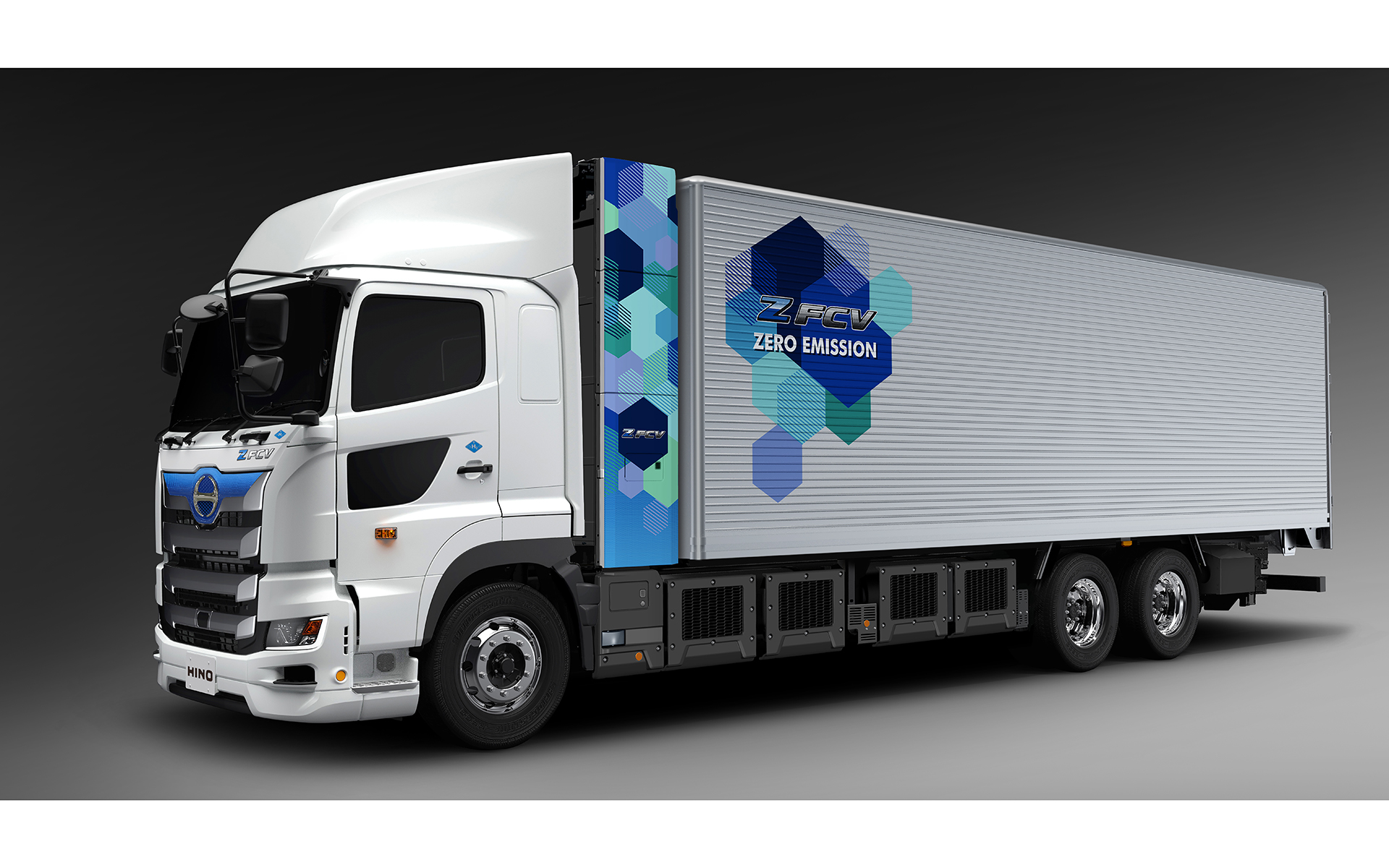 国内初の燃料電池大型トラック量産モデル「プロフィア Z FCV」