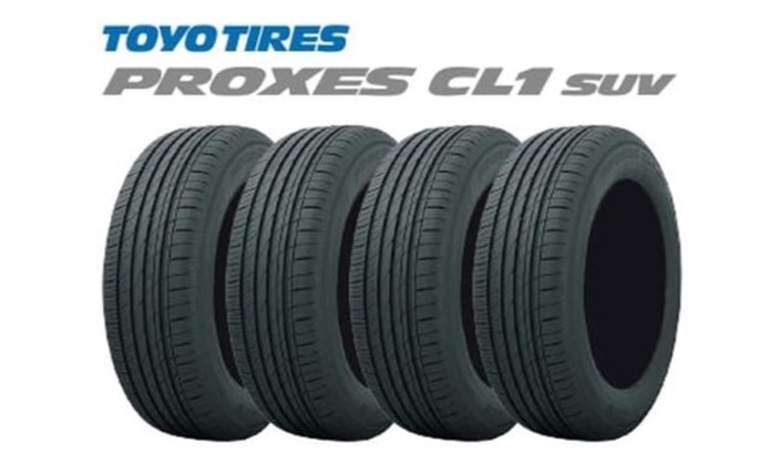 トーヨータイヤの「プロクセスCL1 SUV（225/50R18）」の4本セットがAmazonでタイムセール中