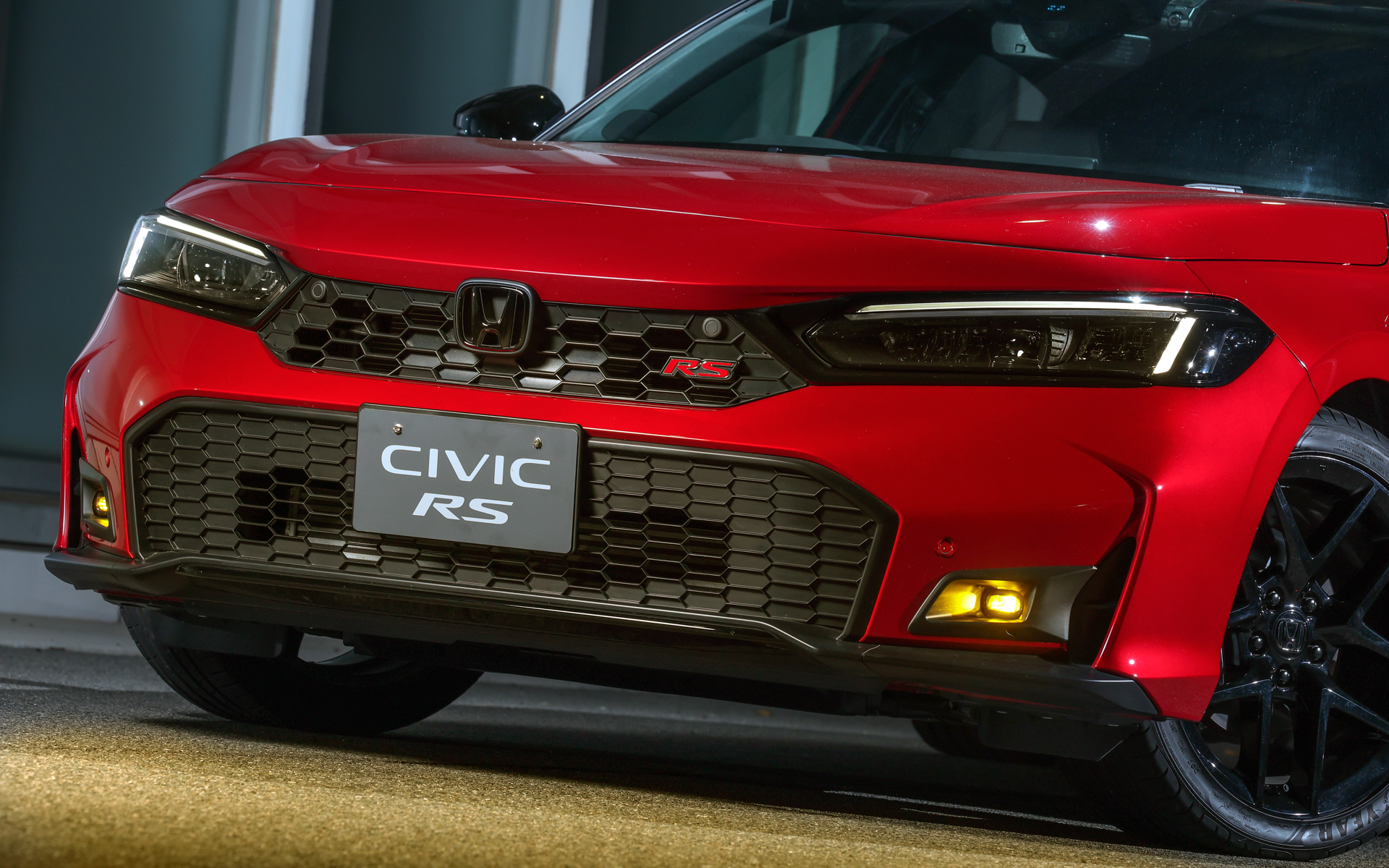 イエローフォグ点灯イメージ