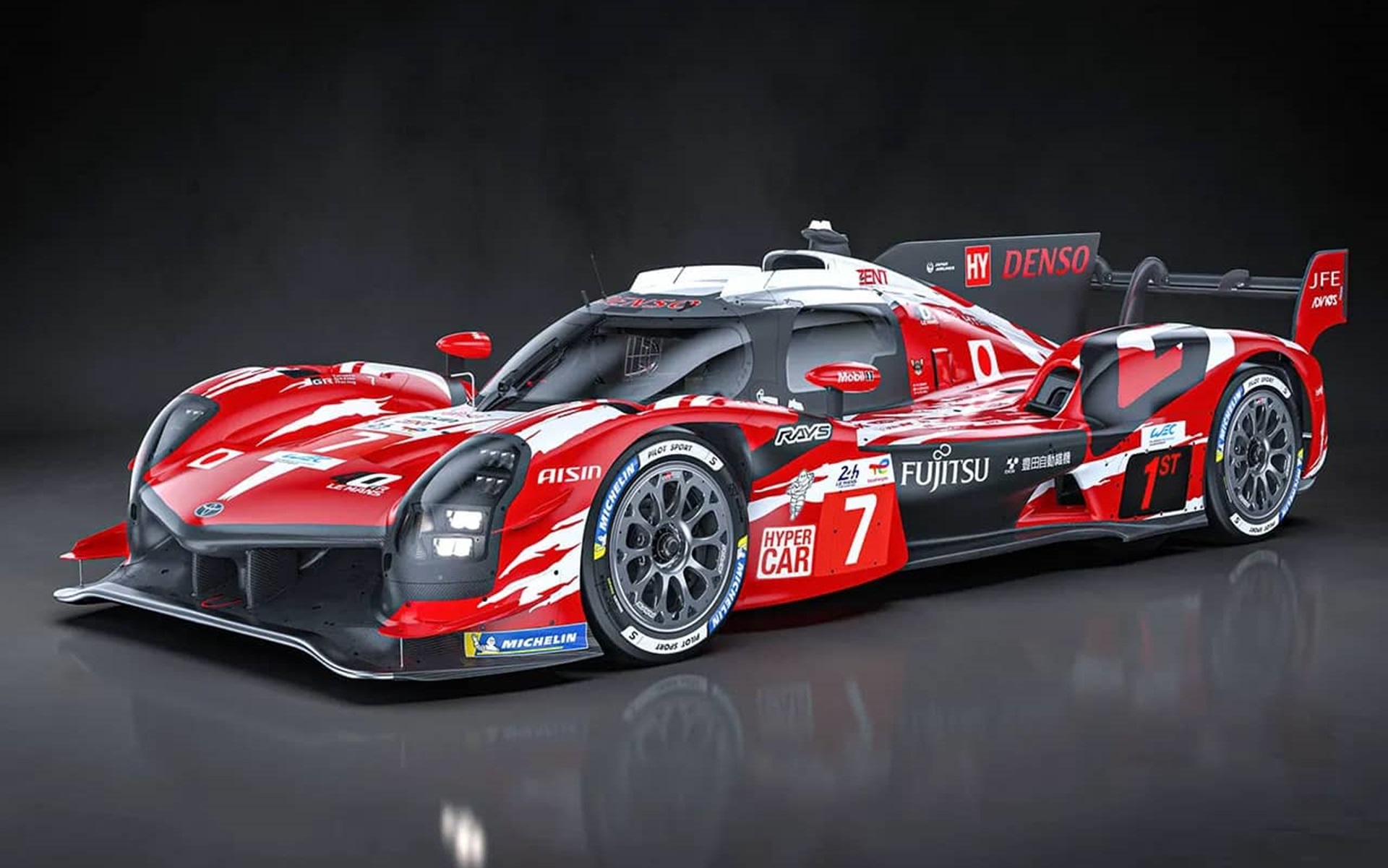 TOYOTA GAZOO Racing GR010 7号車 2025年ル・マン特別リバリー