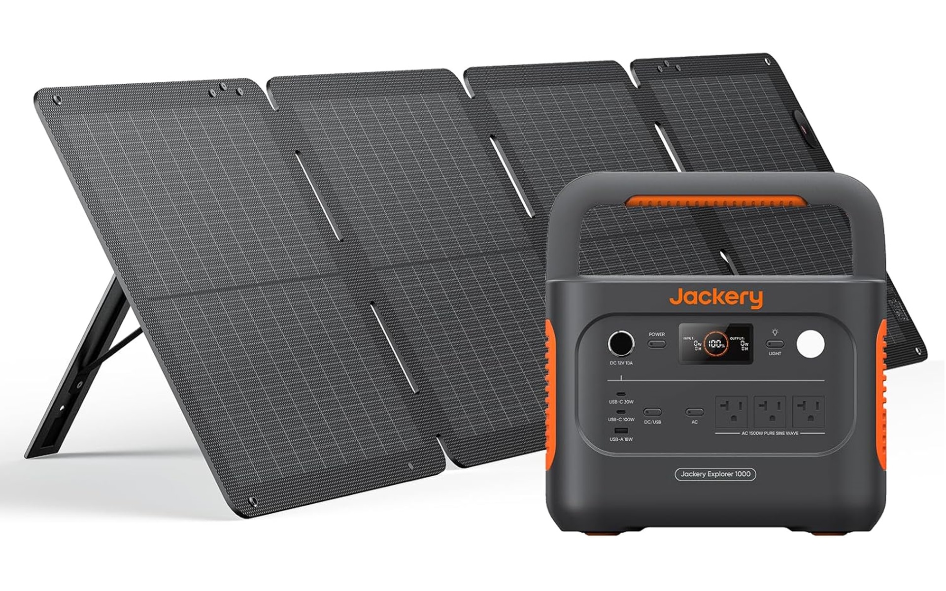 Jackery（ジャクリ）のポータブル電源とソーラーパネルのセットがセール中だ