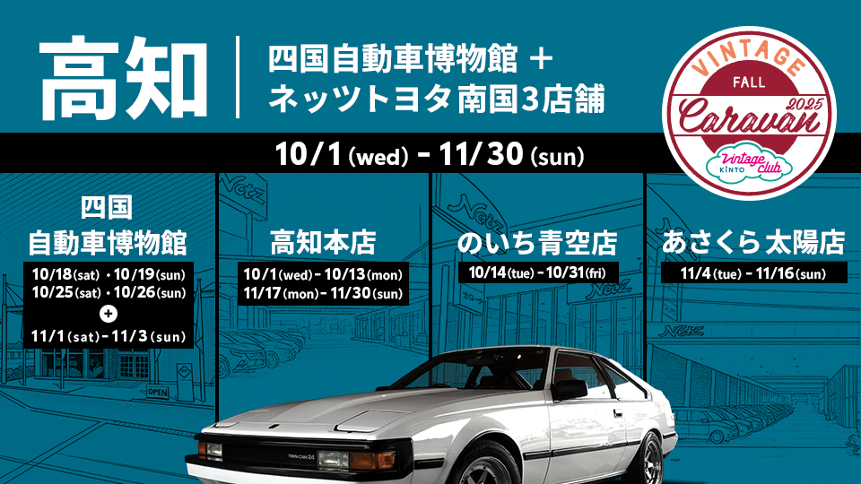 四国自動車博物館キャラバン/高知キャラバン