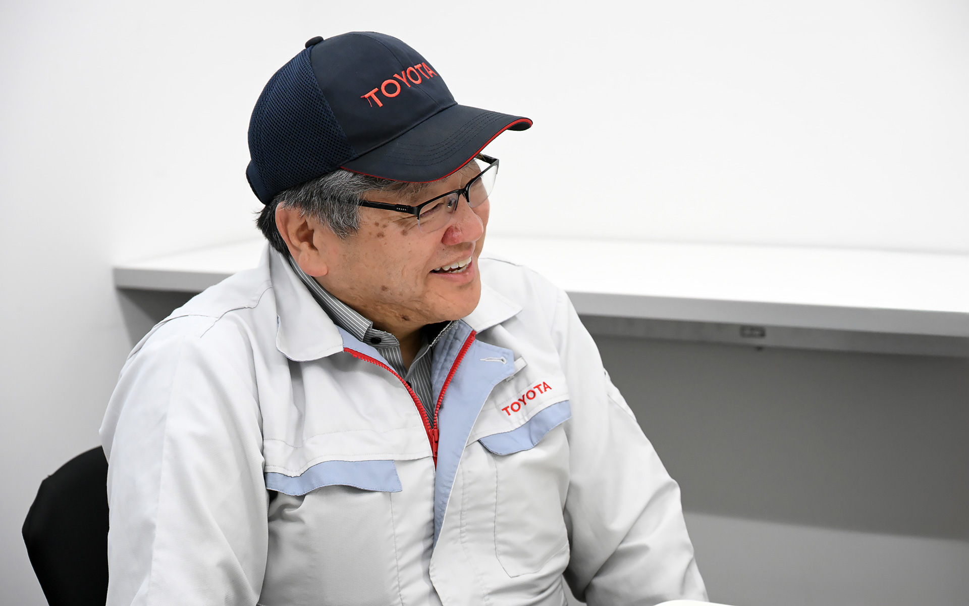 トヨタソフトウェアアカデミー 主査 森英男氏。実際のクルマを使った研修であるブートキャンプの取り組みについて話をうかがった