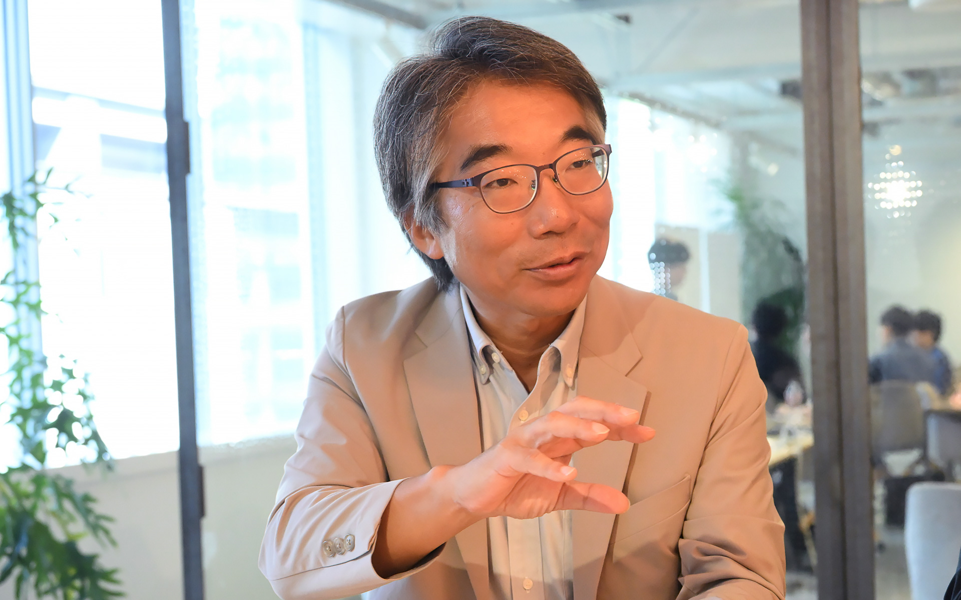 トヨタソフトウェアアカデミー 主幹 藤野哲氏。藤野氏も外資系IT企業からトヨタに転職した人物。最先端のソフトウェアサービスの知見がソフトウェアアカデミーには集まっている