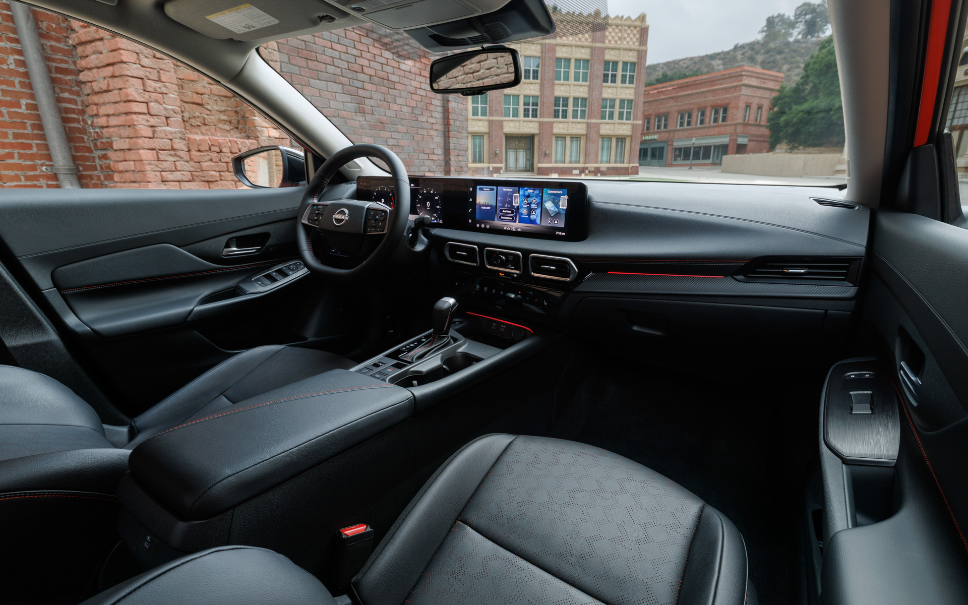 新型「セントラ」のインテリア