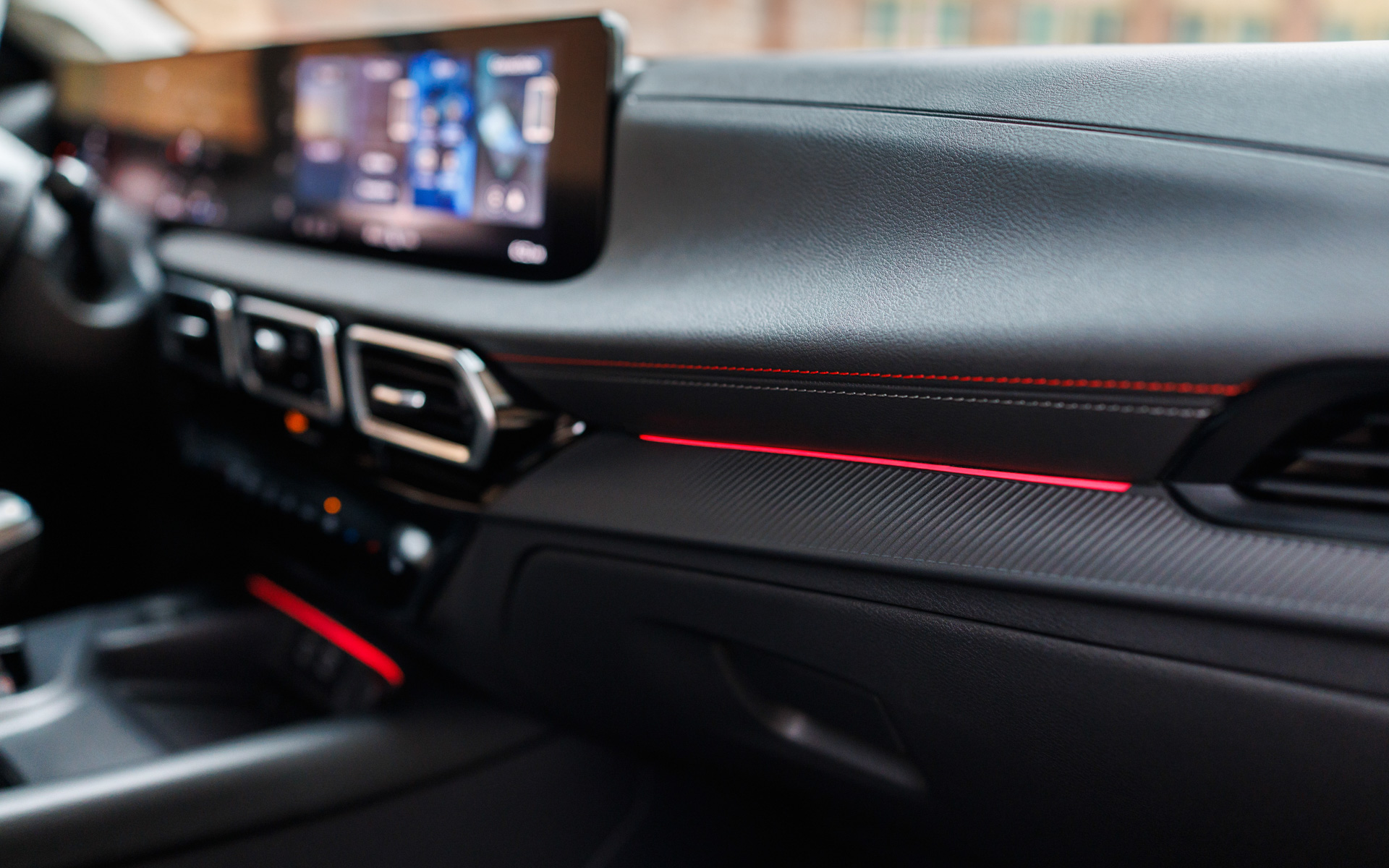 新型「セントラ」のインテリア