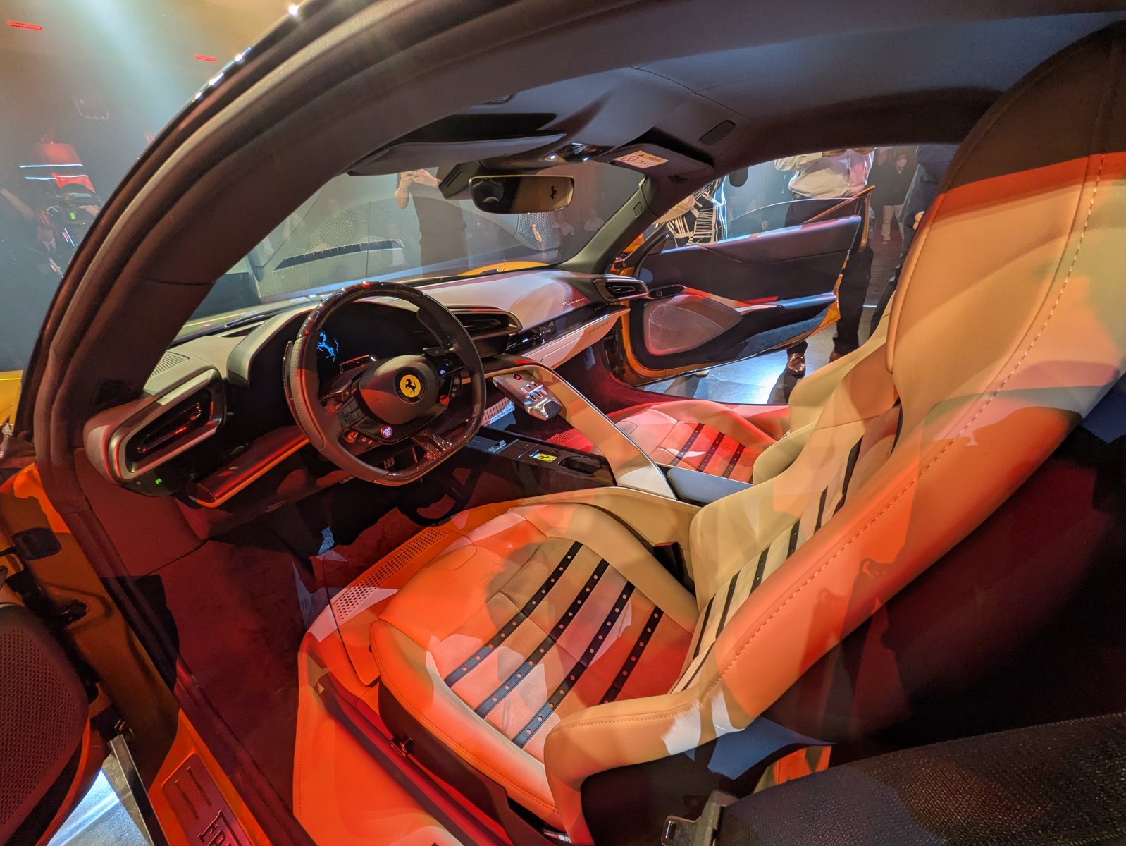 849テスタロッサのインテリア