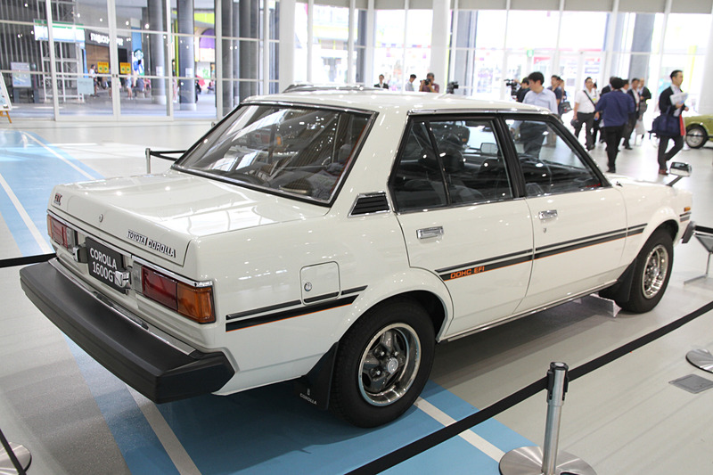 豊田章男氏のはじめての愛車となったのが4代目カローラ1600GT（TE71）