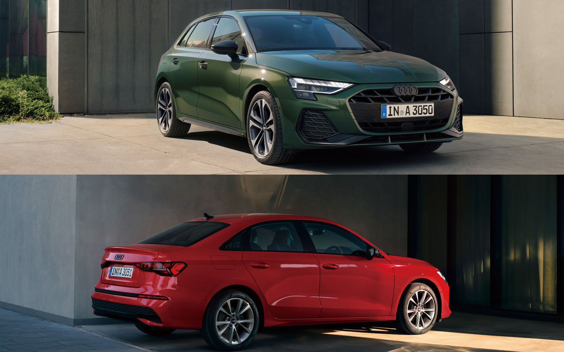 アウディのプレミアムコンパクト ハッチバック/セダン「A3 スポーツバック/セダン」