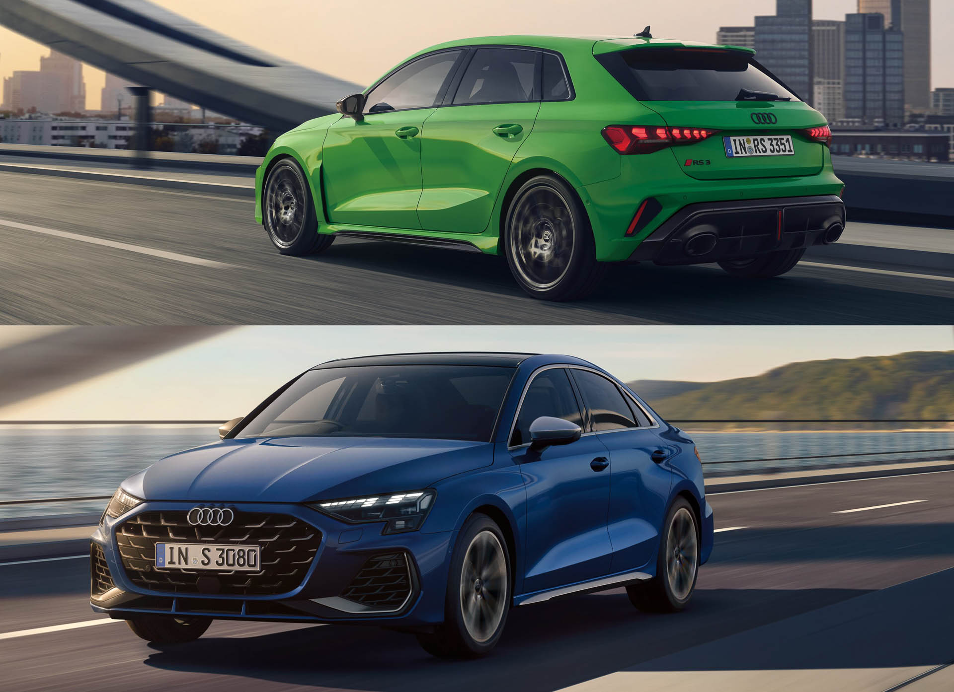 高性能スポーツグレード「RS 3」「S3」