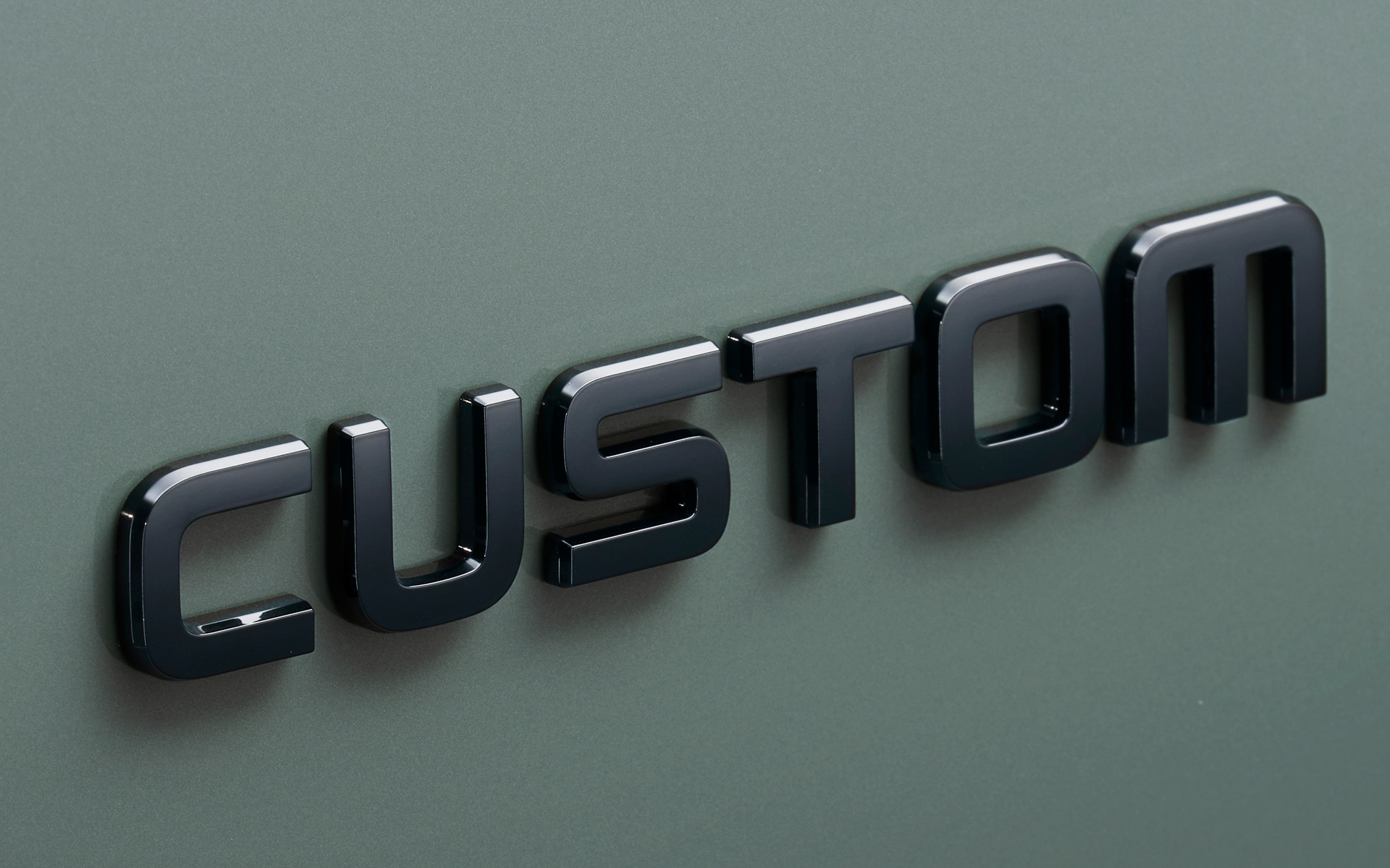 CUSTOMエンブレム（ベルリナブラック塗装）