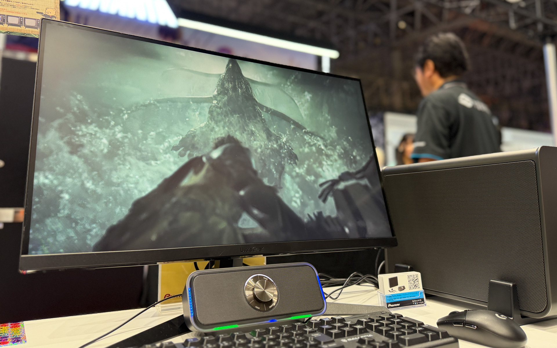 ゲーム内に入り込んだような臨場感を得られる