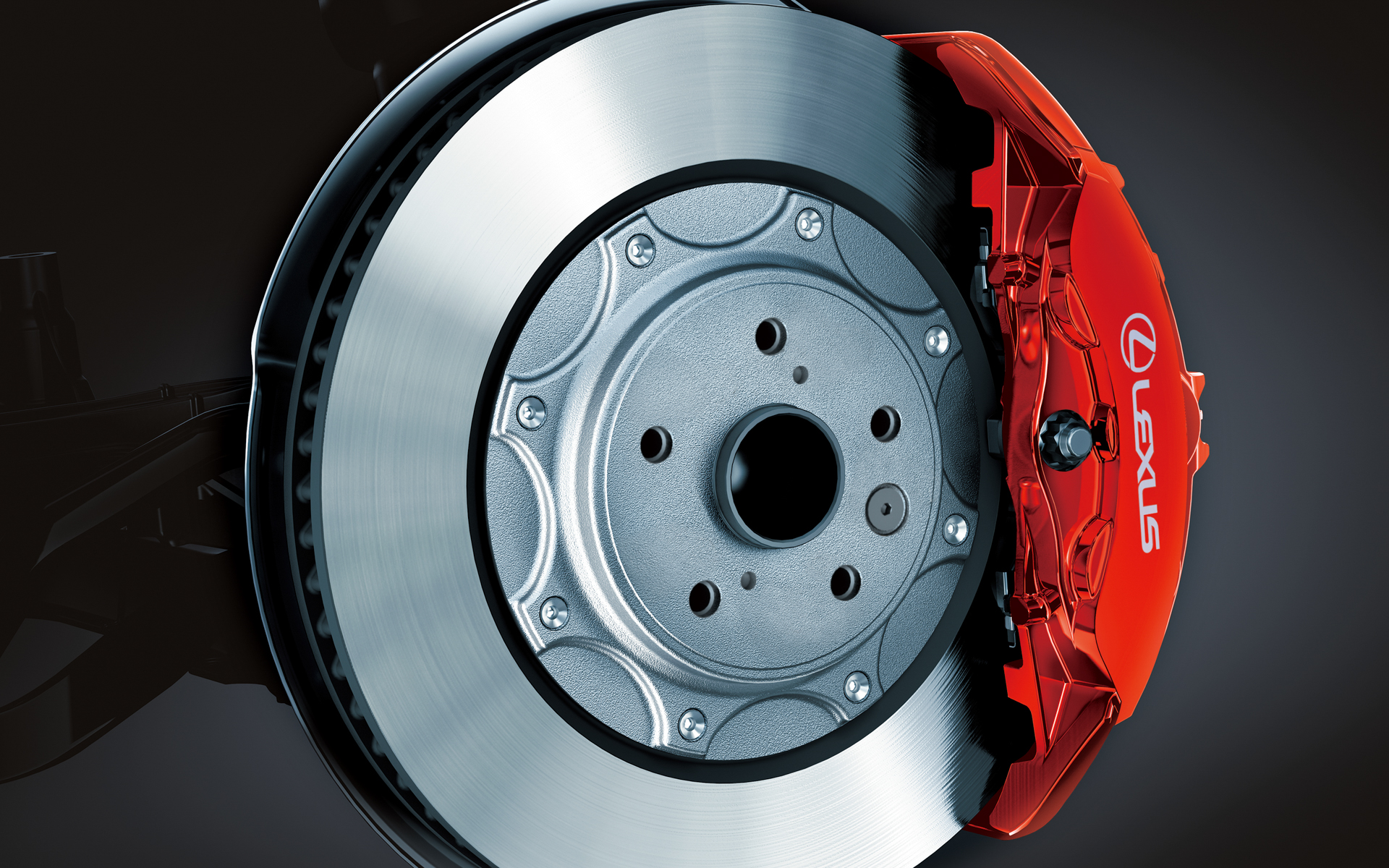 ブレーキキャリパーの意匠を変更。キャリパーはレッド塗装で、ロゴはシルバーを採用