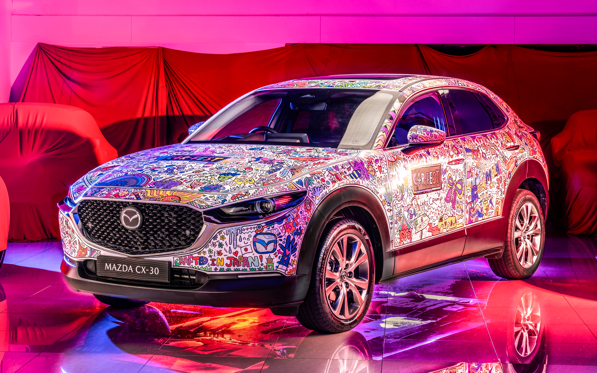 マツダのCX-30アートカー